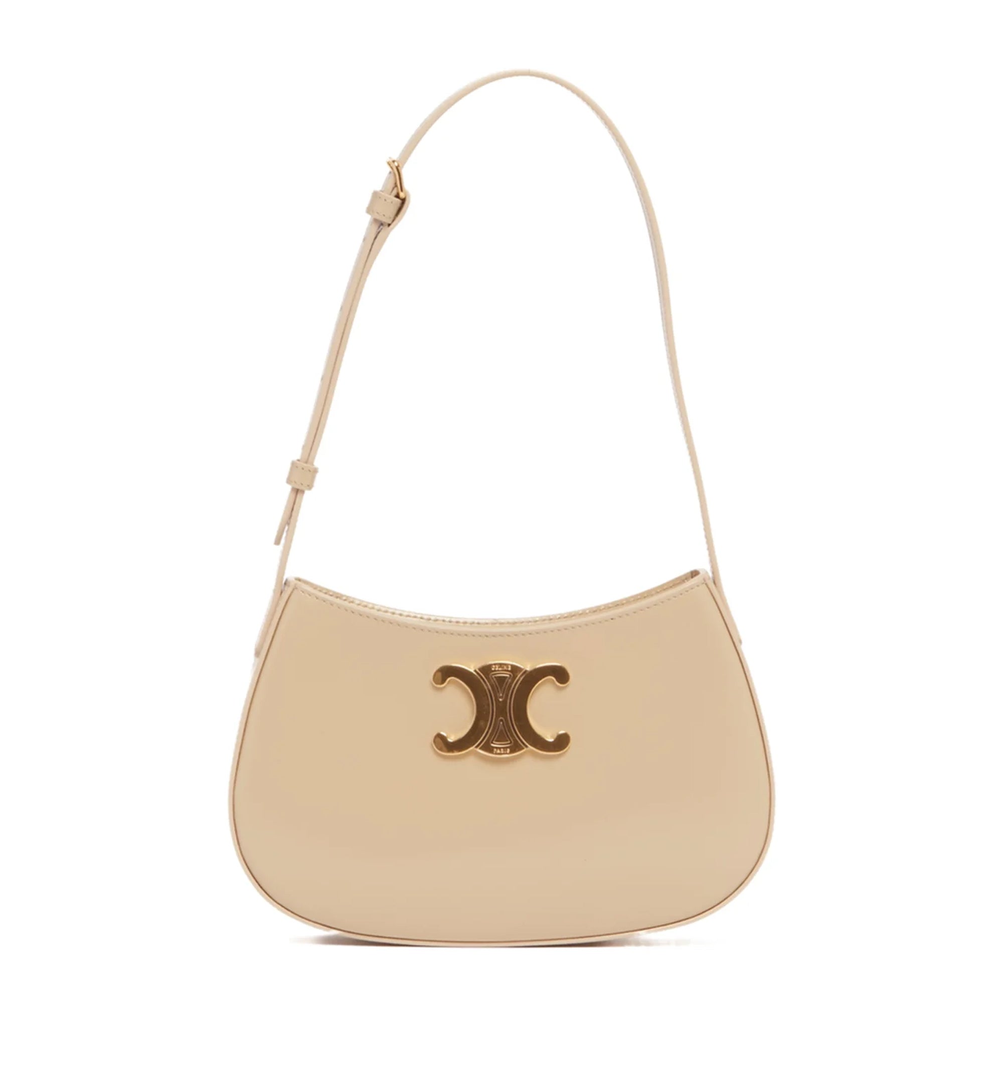 Medium Tilly Bag in Shiny Calfskin