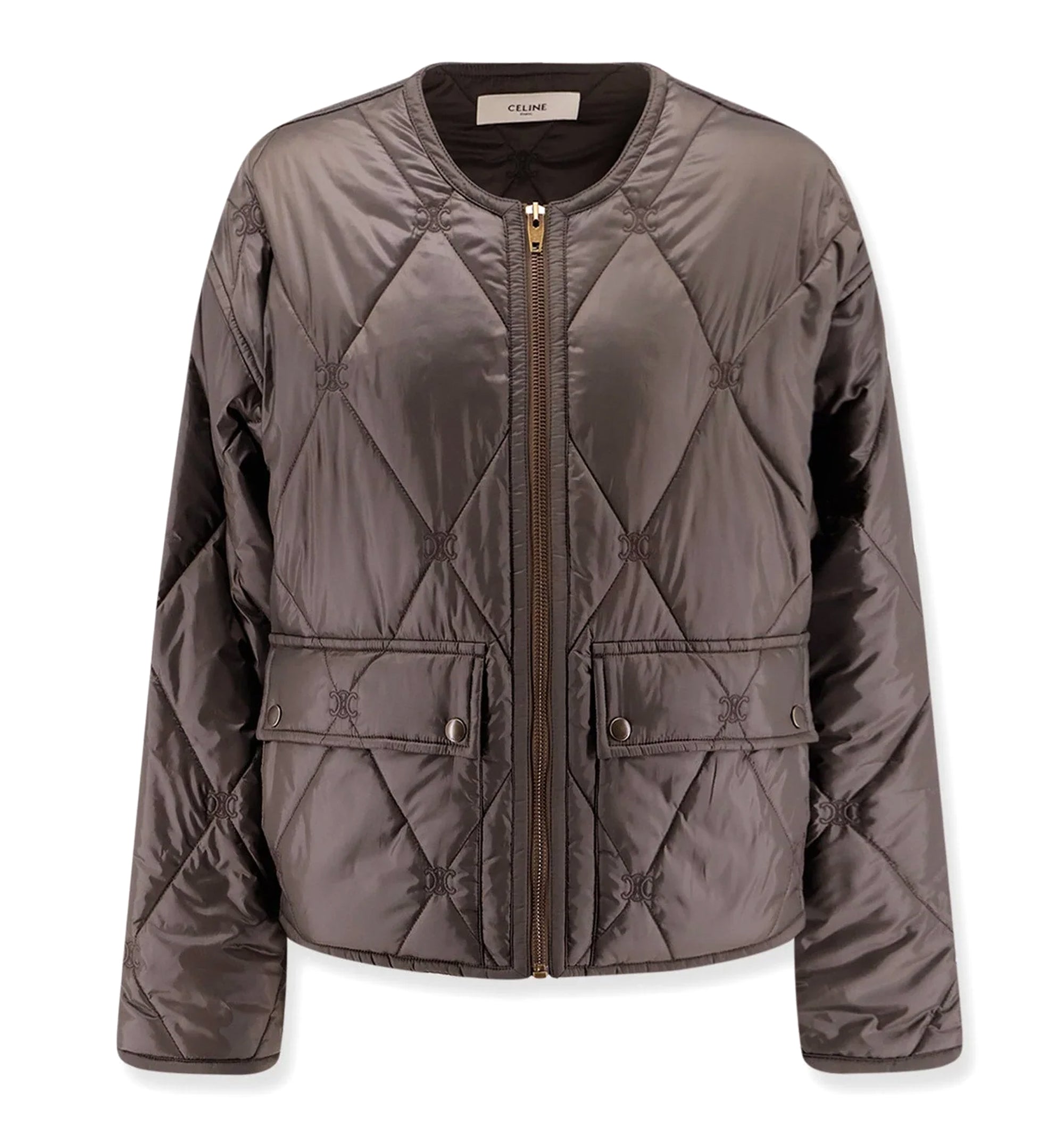 Quilted Jacket in Light Nylon