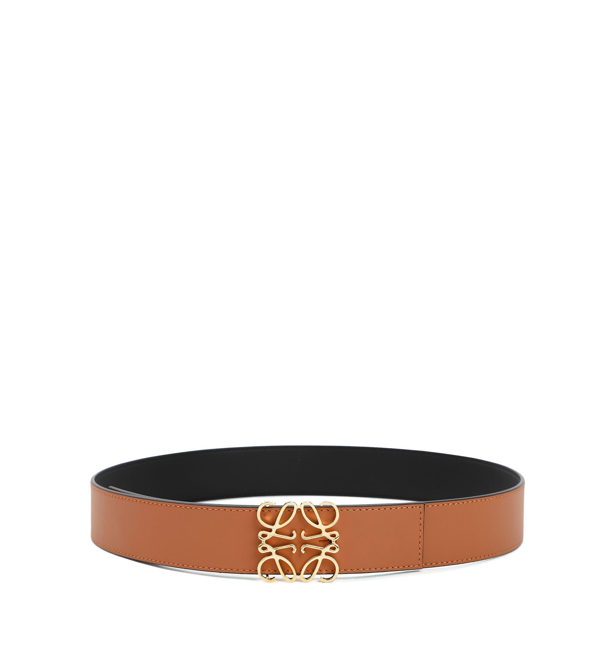 Reversible Anagram Belt in Smooth Calfskin