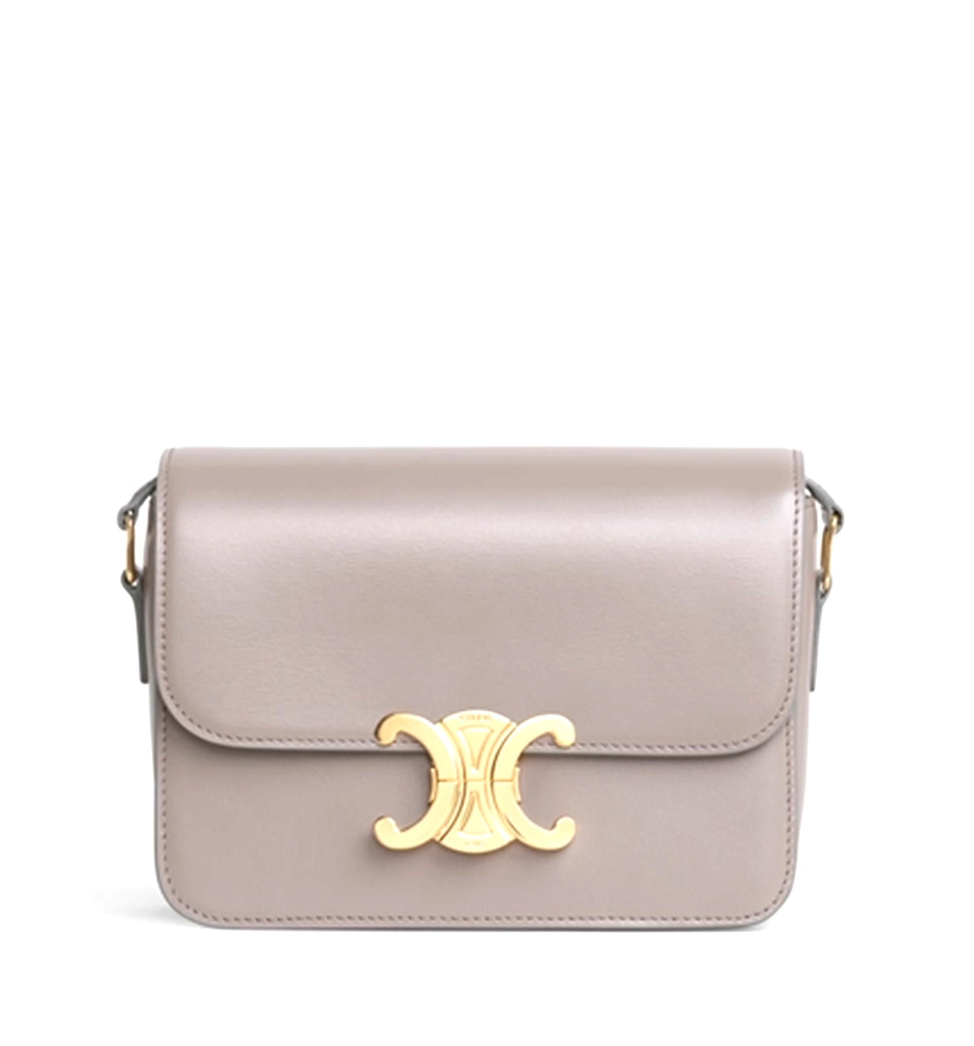 Teen Triomphe Bag in Shiny Calfskin