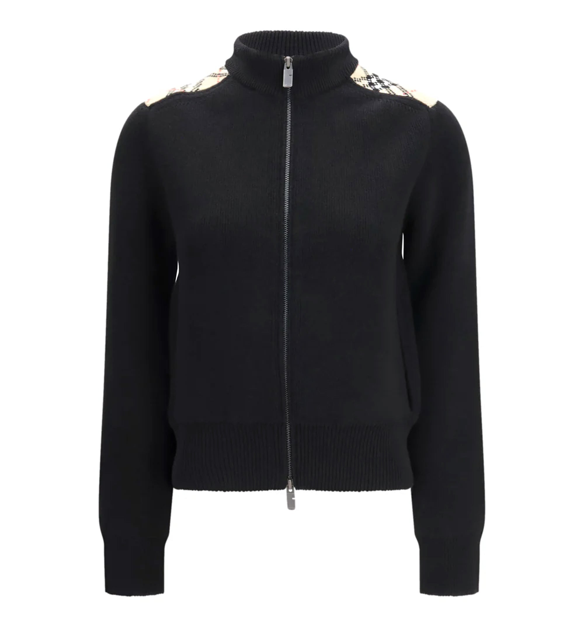 Wool And Cashmere Zip Cardigan