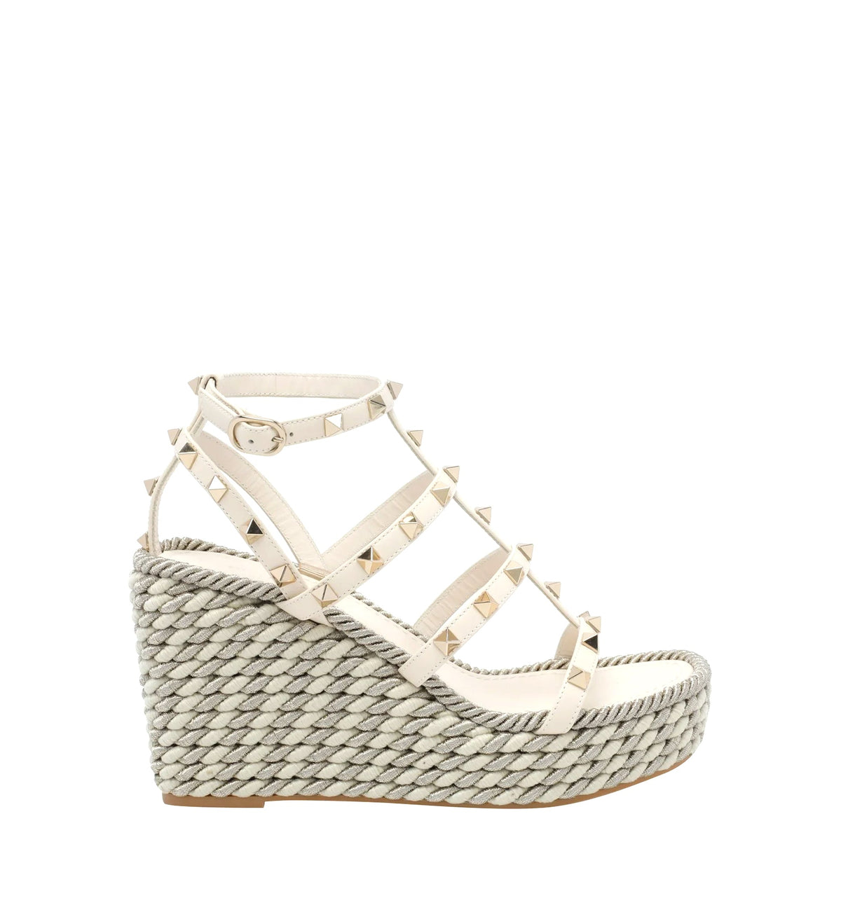 Rockstud Wedged Sandals