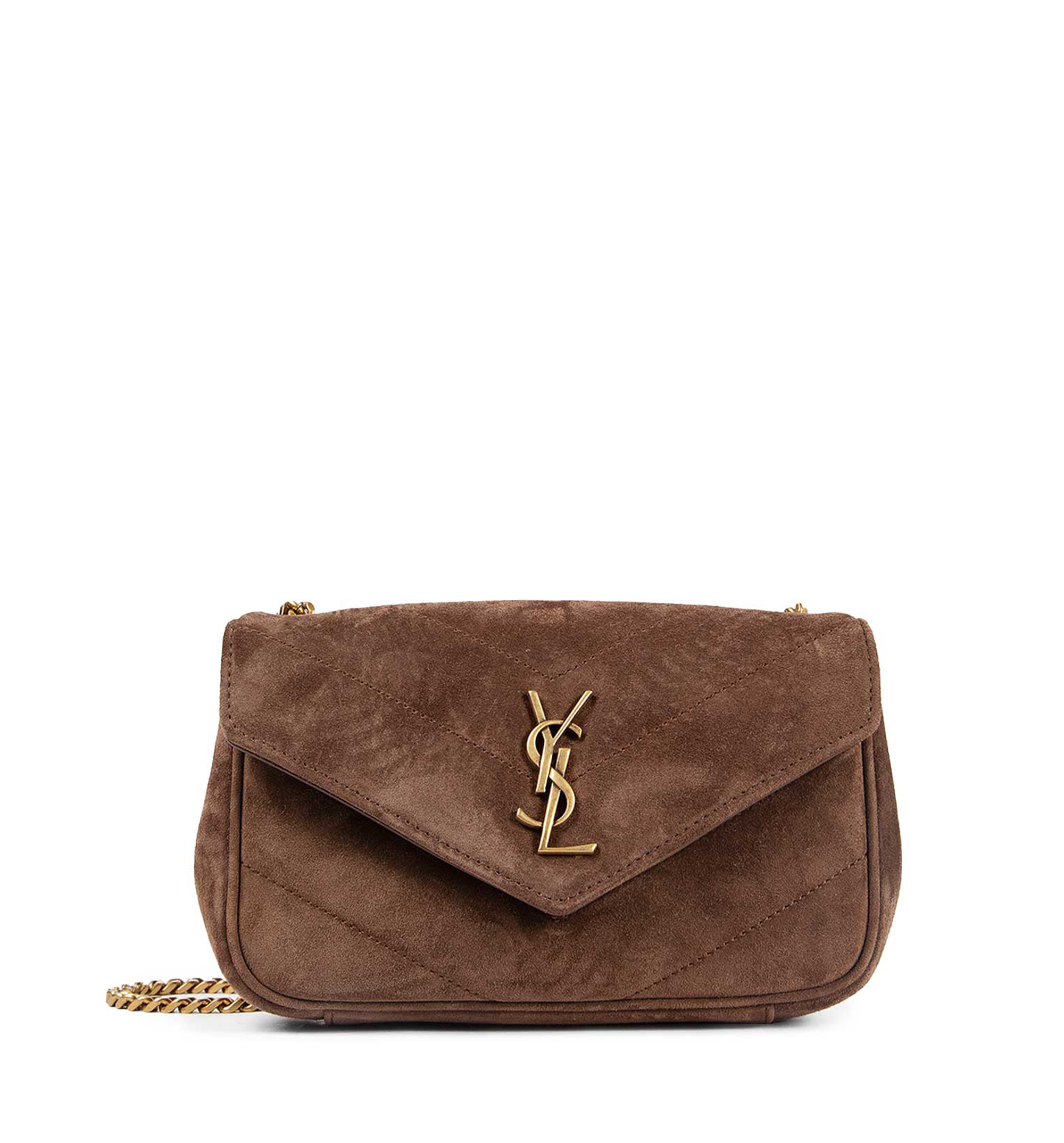 Loulou Mini Bag in Suede