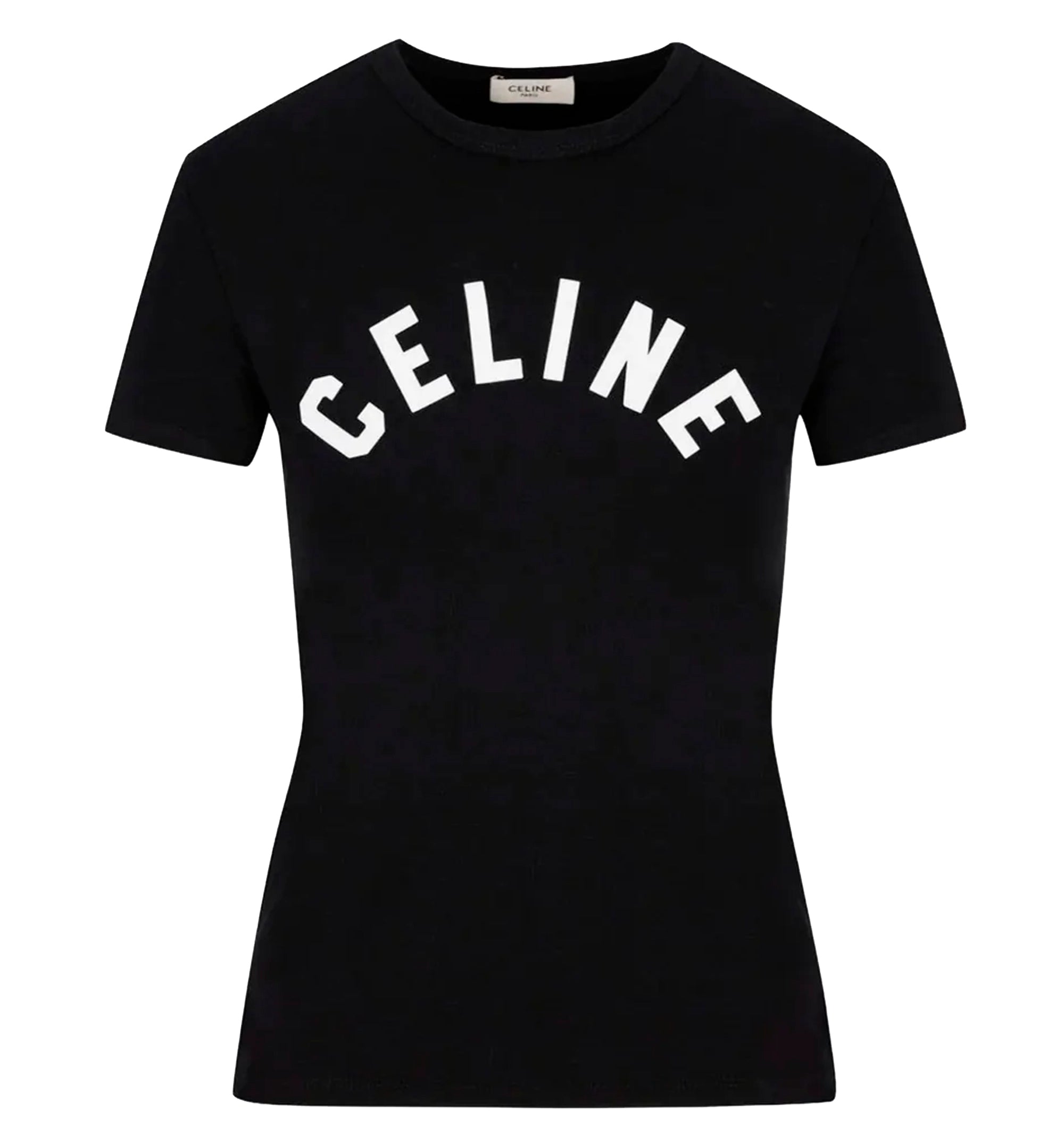 Cotton T-Shirt with front logo print