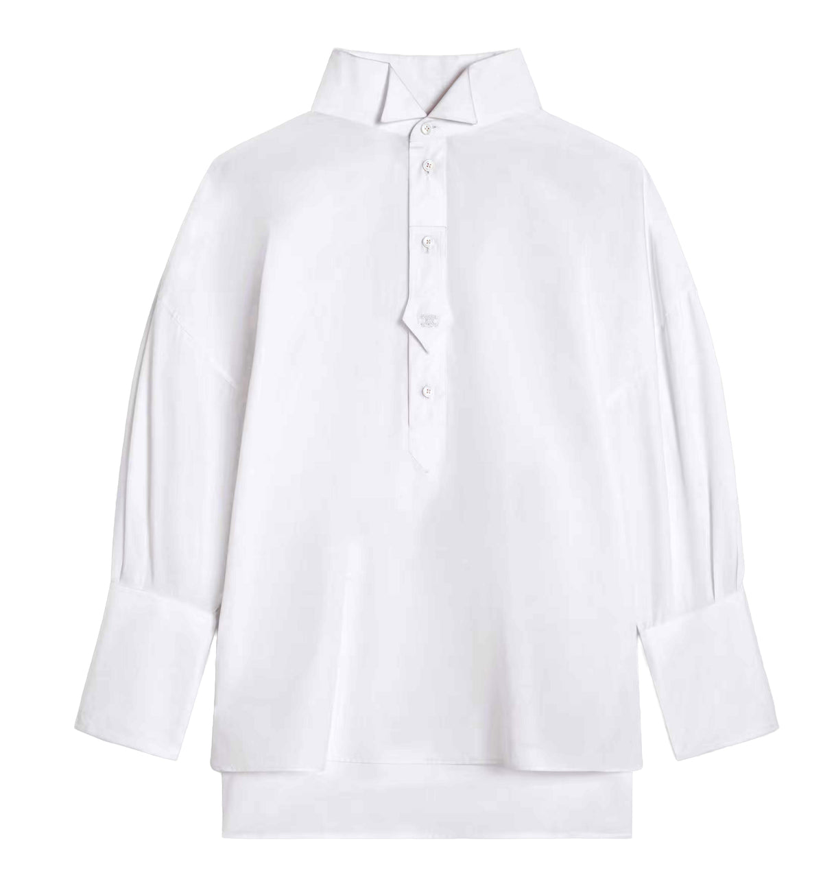 Shirt in Cotton Poplin