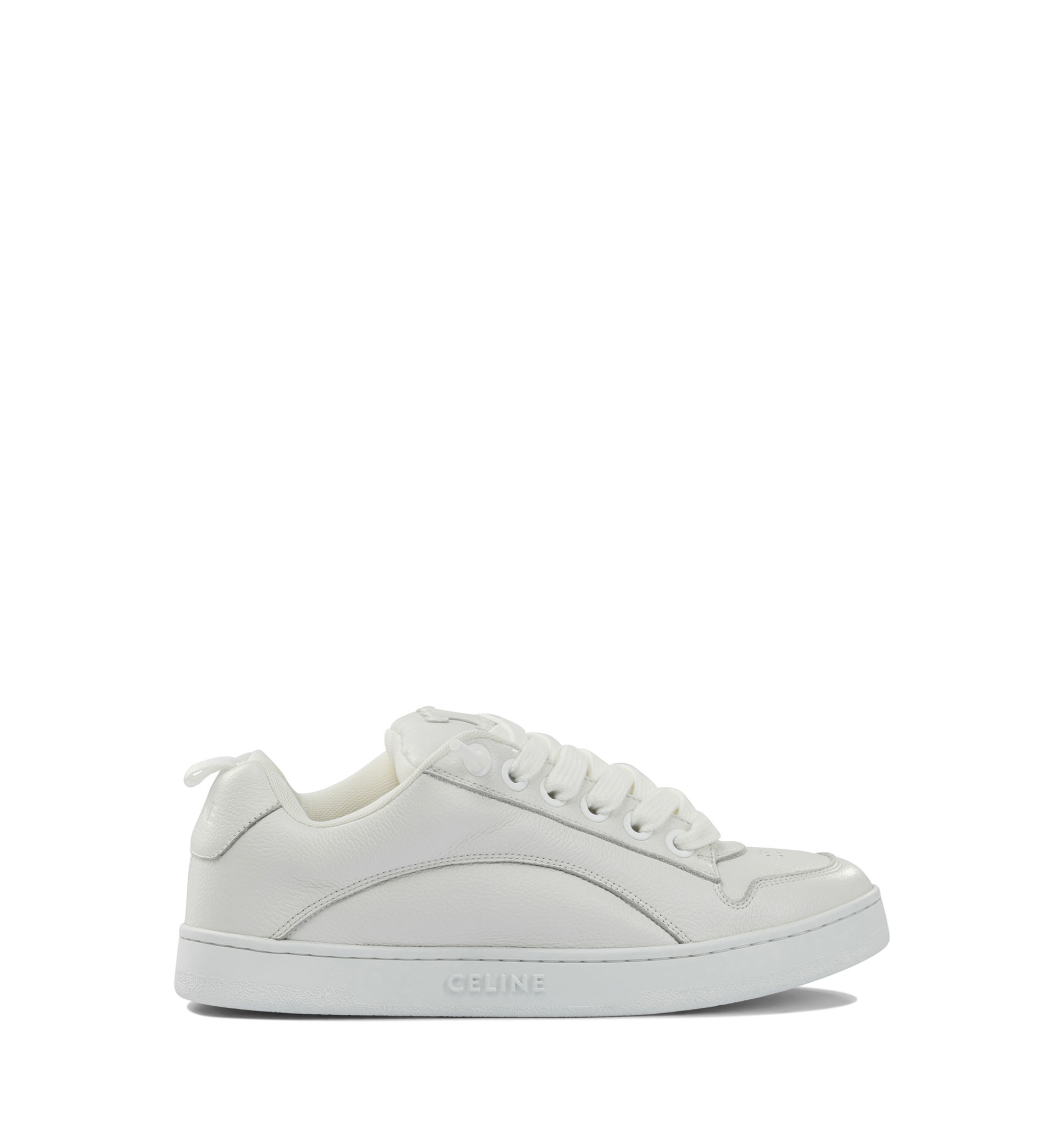 Huntington Low Lace-up Sneaker in Calfskin