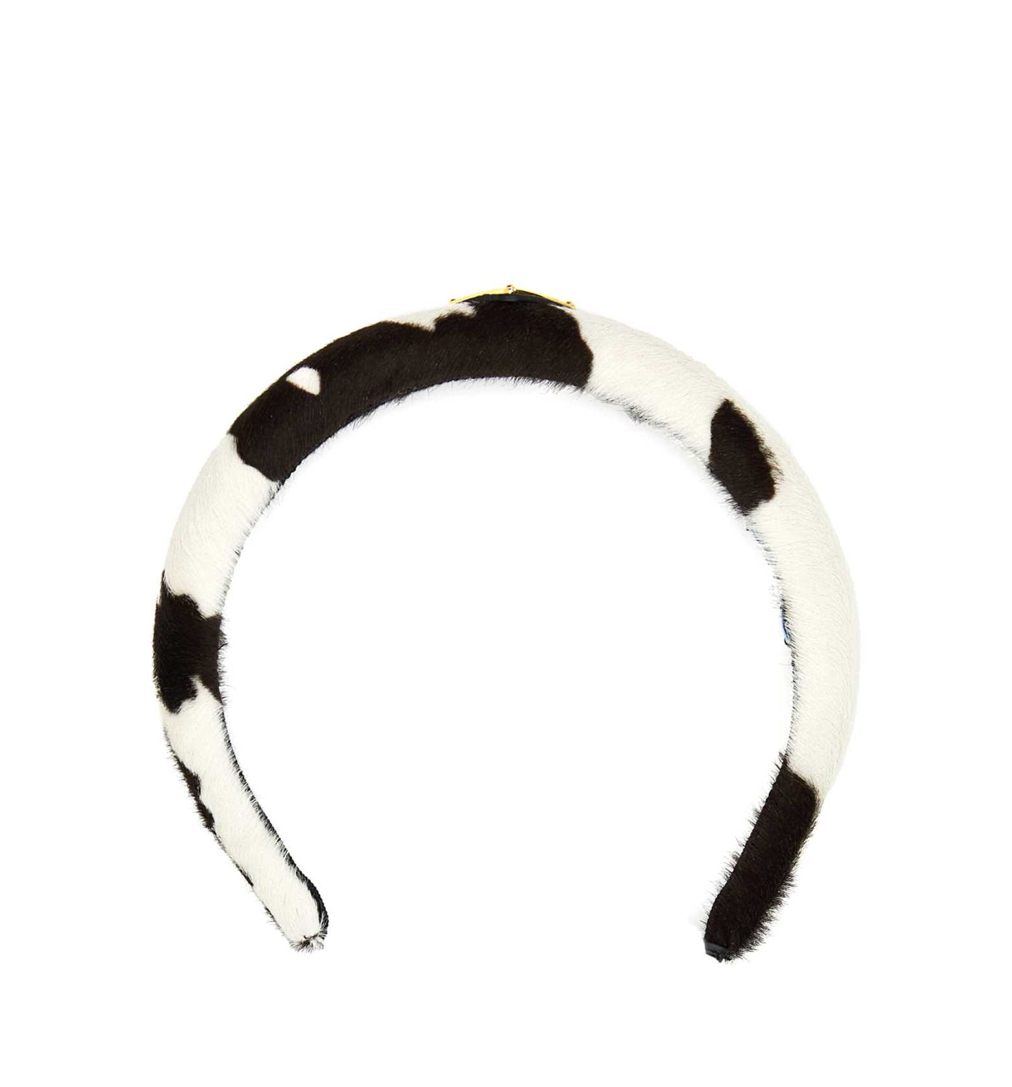 Printed Leather Headband