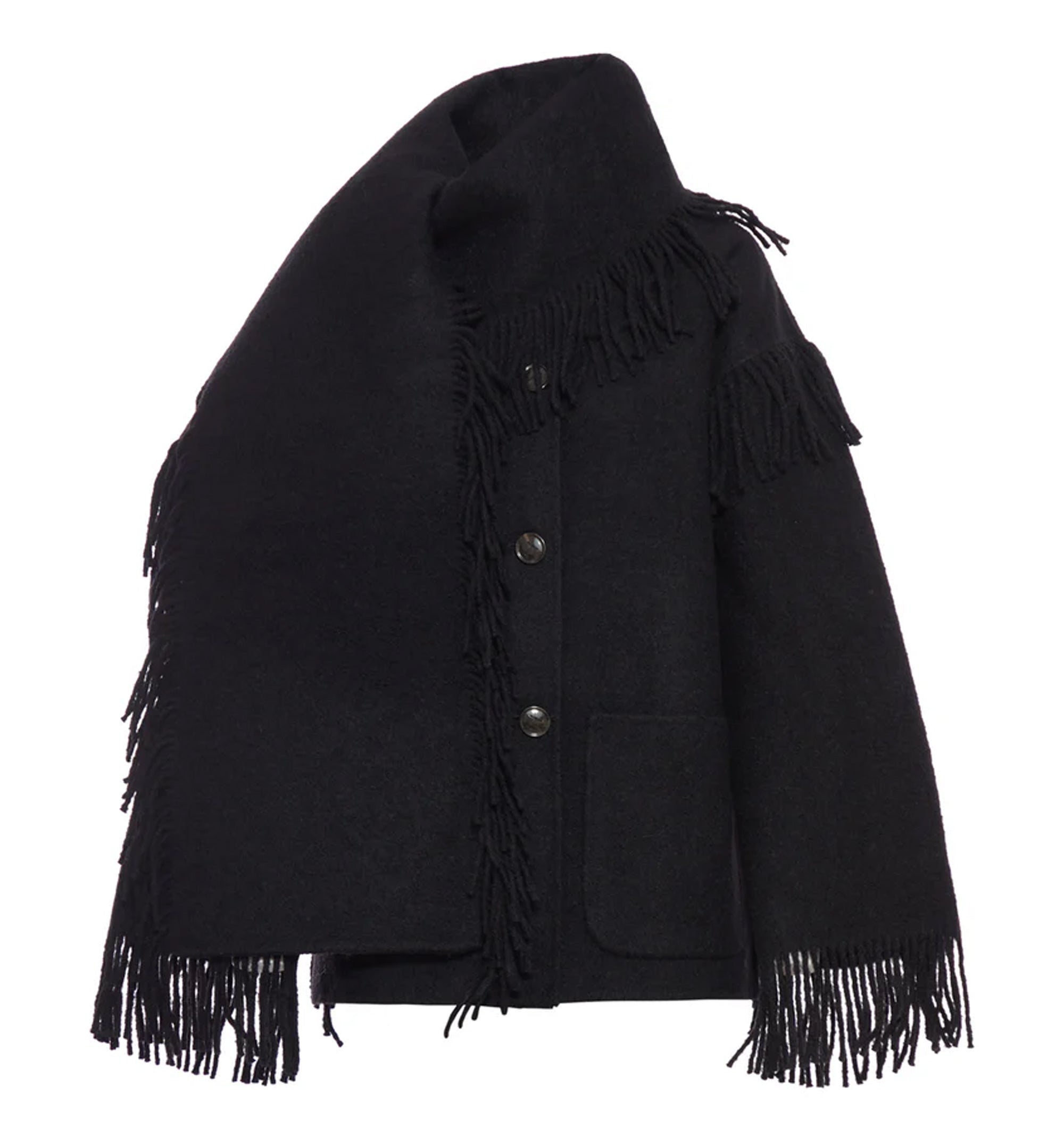 Double-Breasted Wool Coat