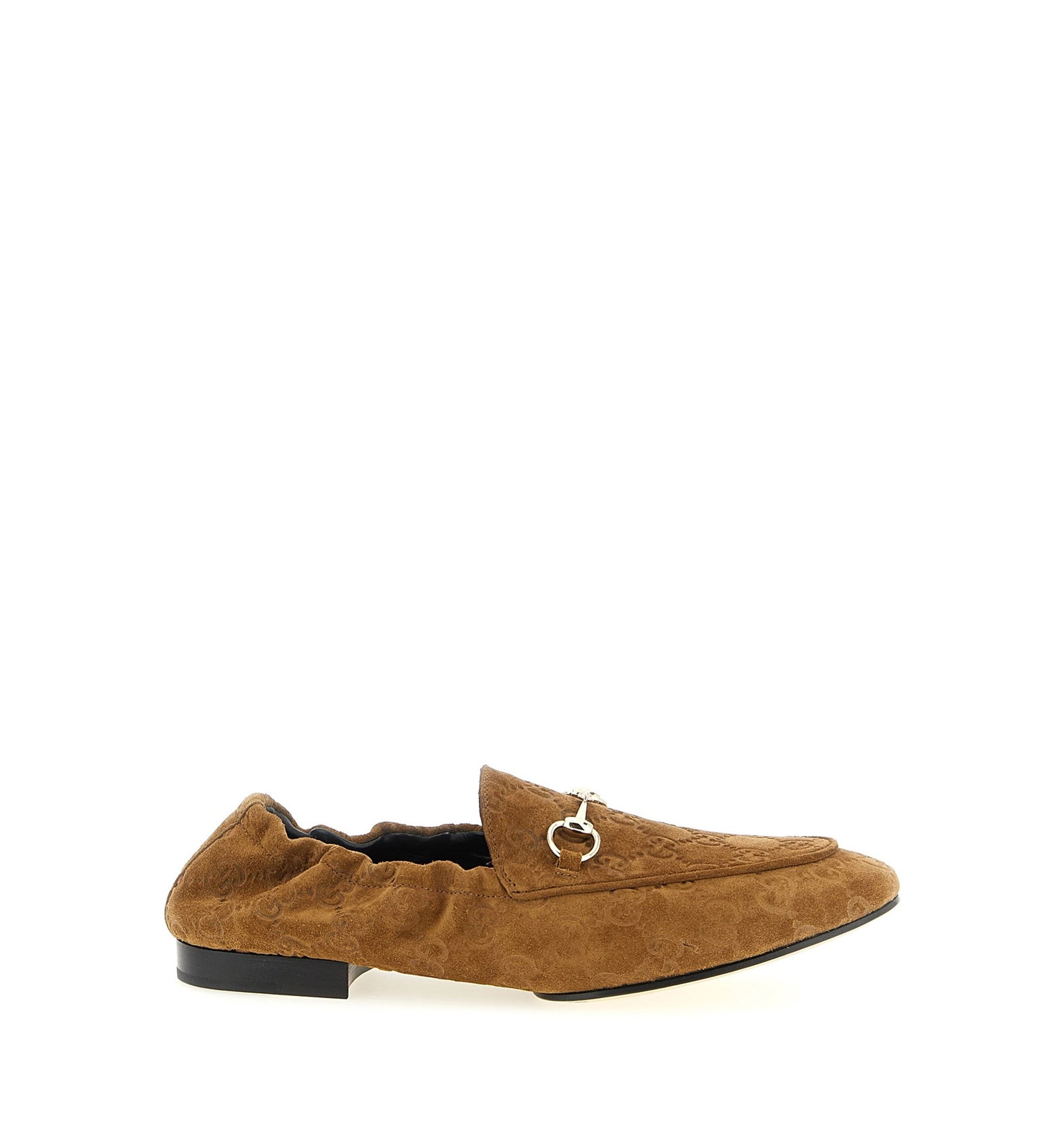 GG Suede Loafers With Horsebit