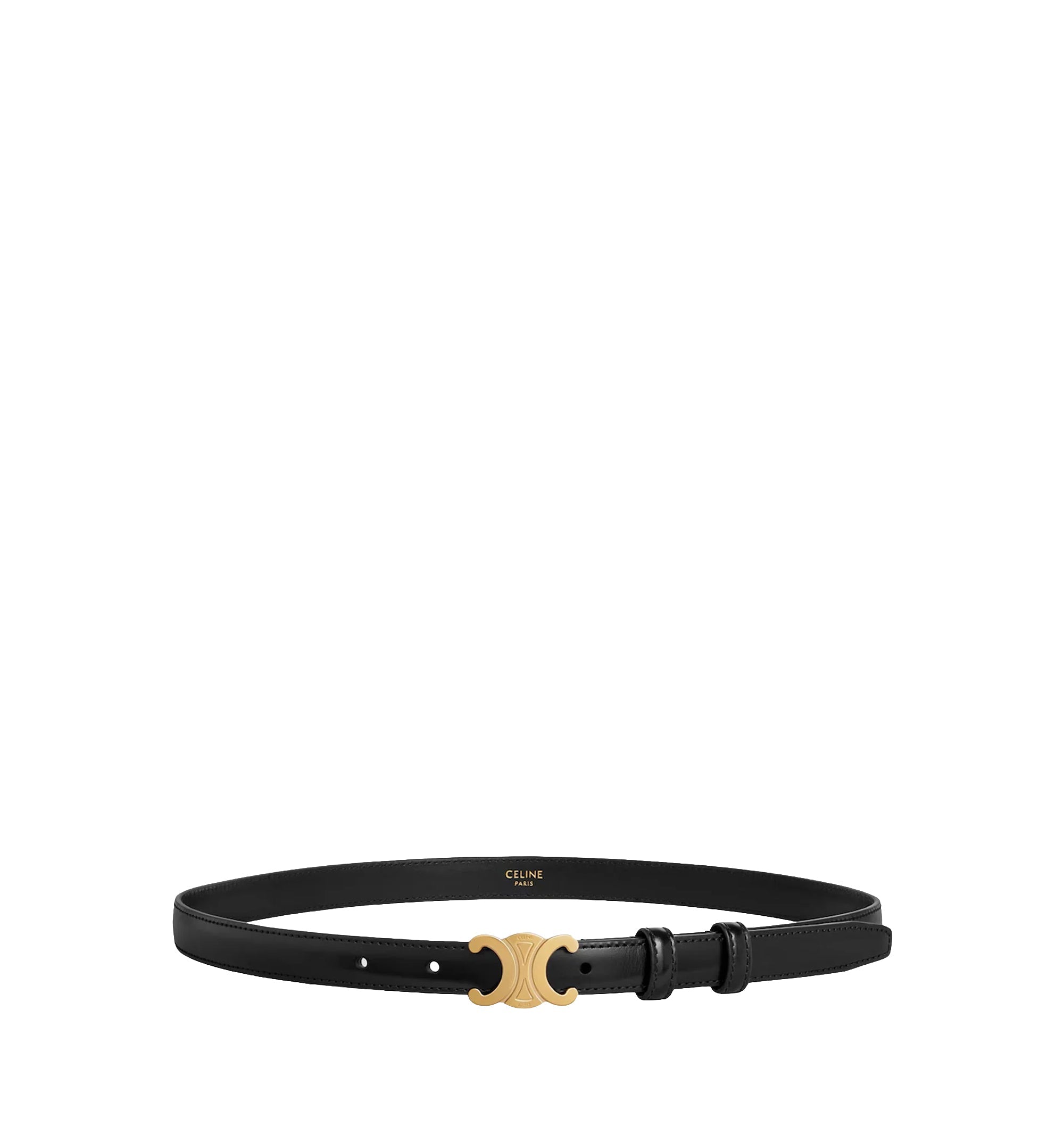 Triomphe Belt 18MM in Taurillon Leather