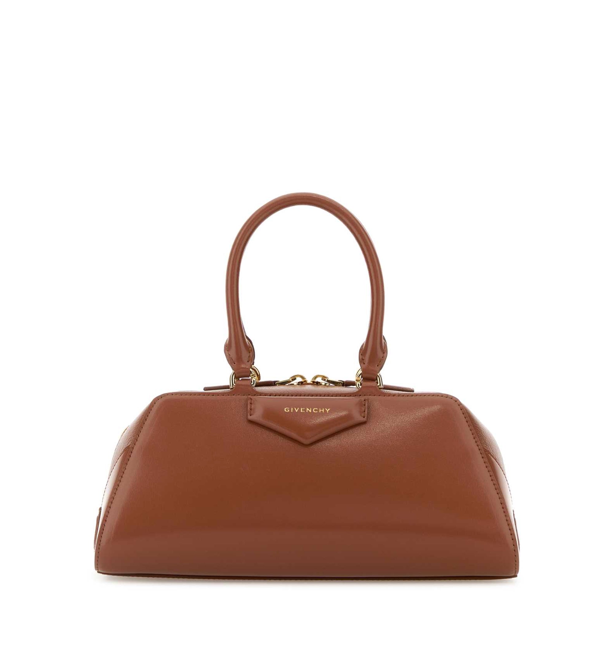 Small Antigona East-West Bag In Box Leather