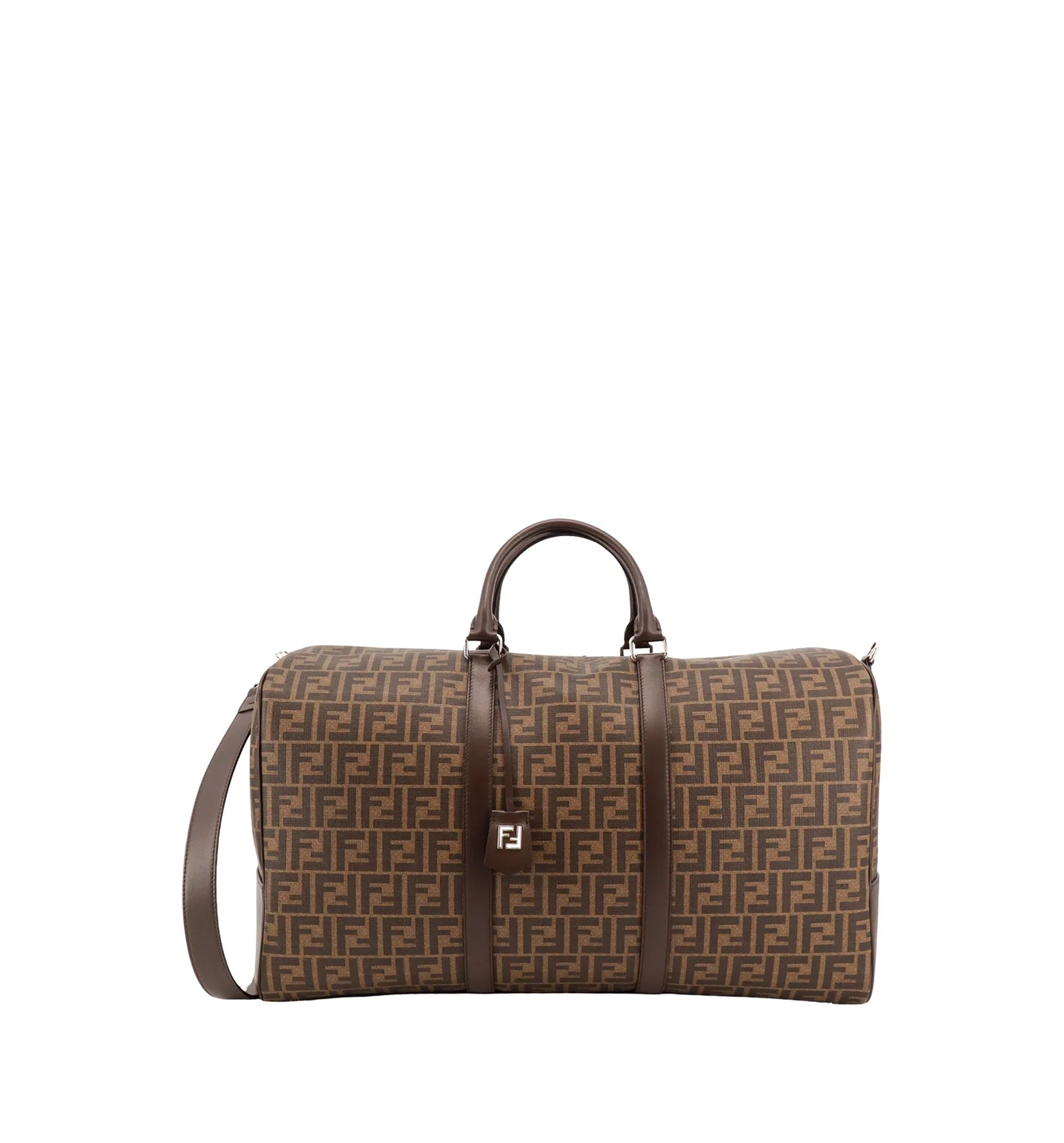 Fendi FF Monogram Pattern Large Duffle Bag