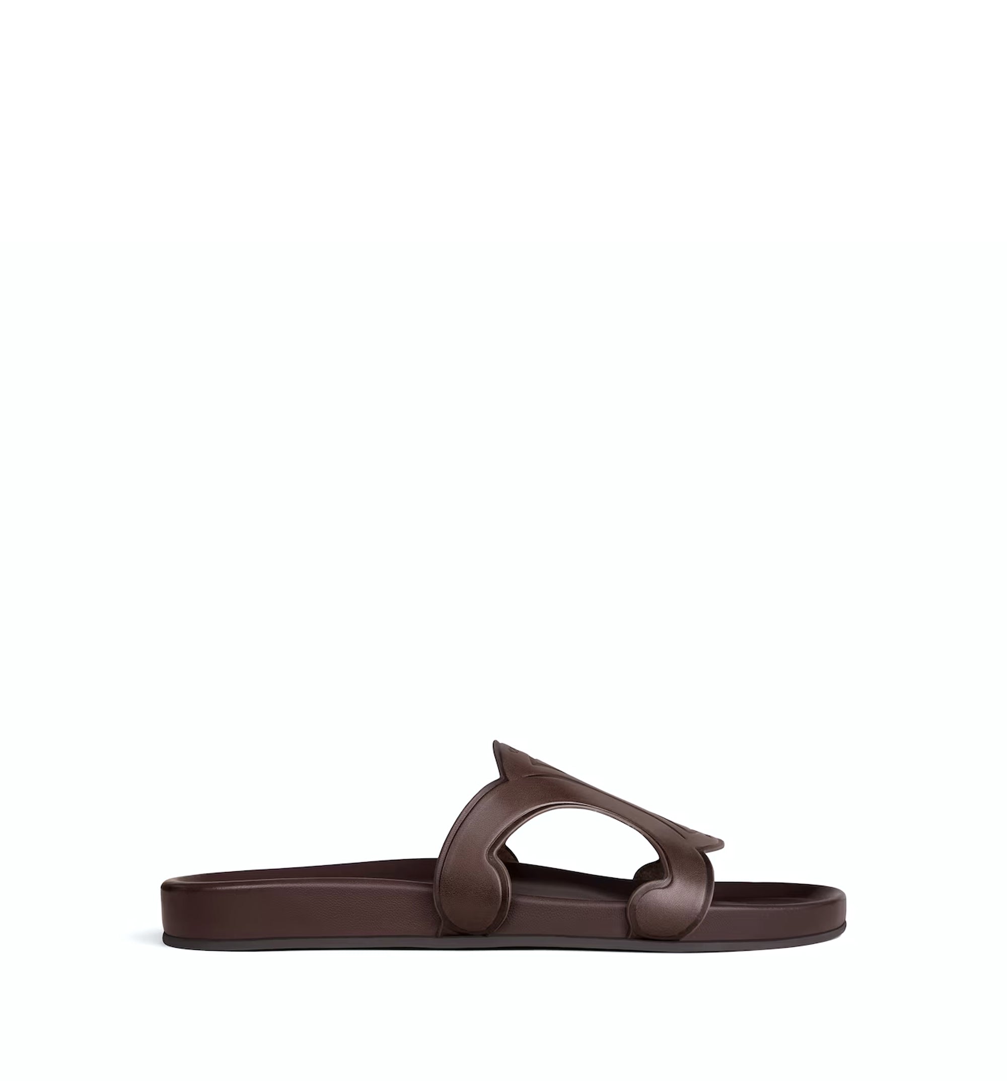 Triomphe Slide In Calfskin - Vegetal Tanning