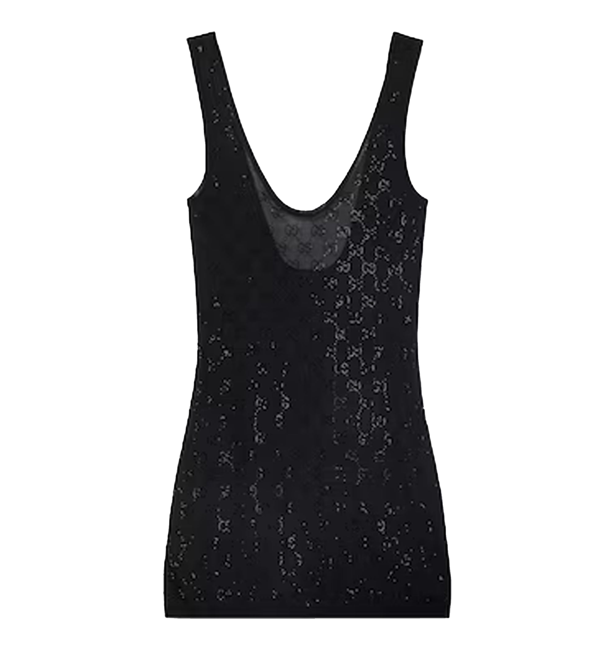 GG Crystal Embroidered Dress