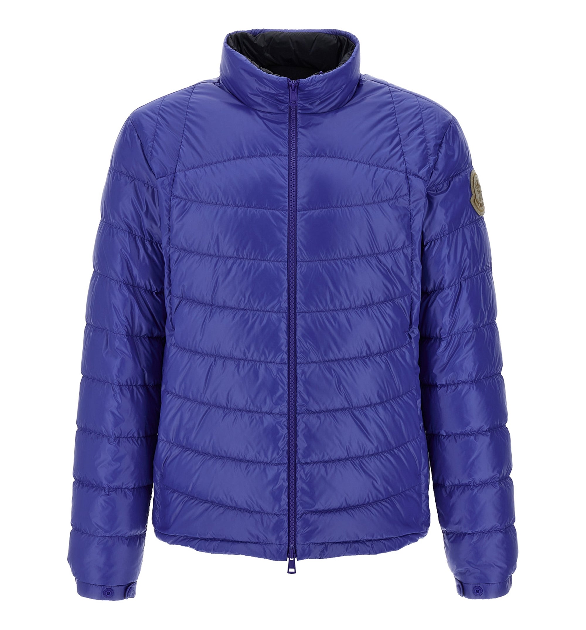 Galeso Hooded Curvy-Quilted Short Down Jacket