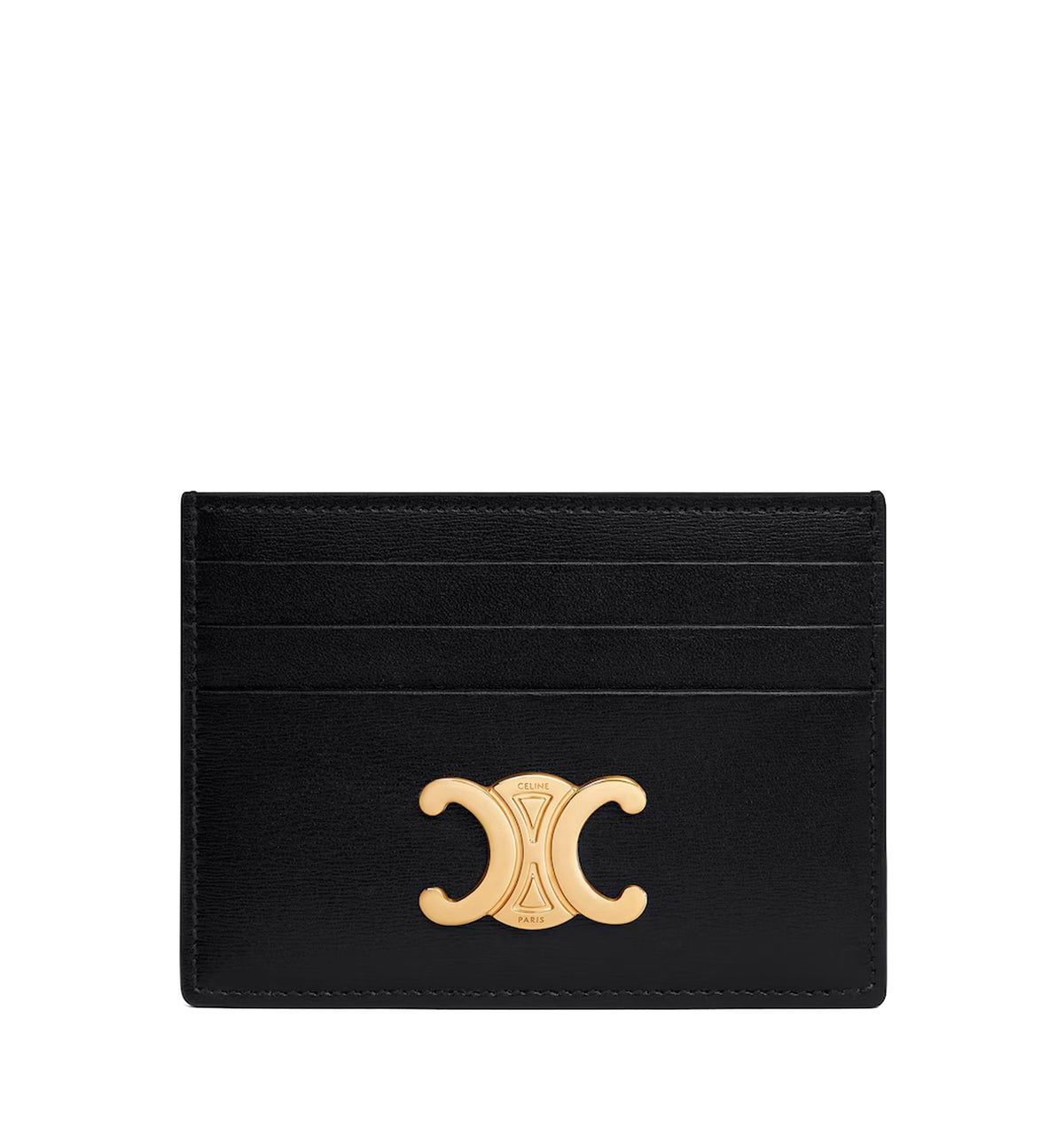 Card Holder Triomphe In Shiny Calfskin