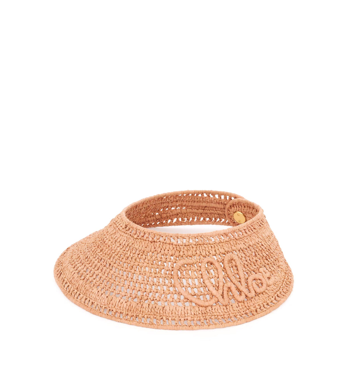 The Chloé Raffia visor
