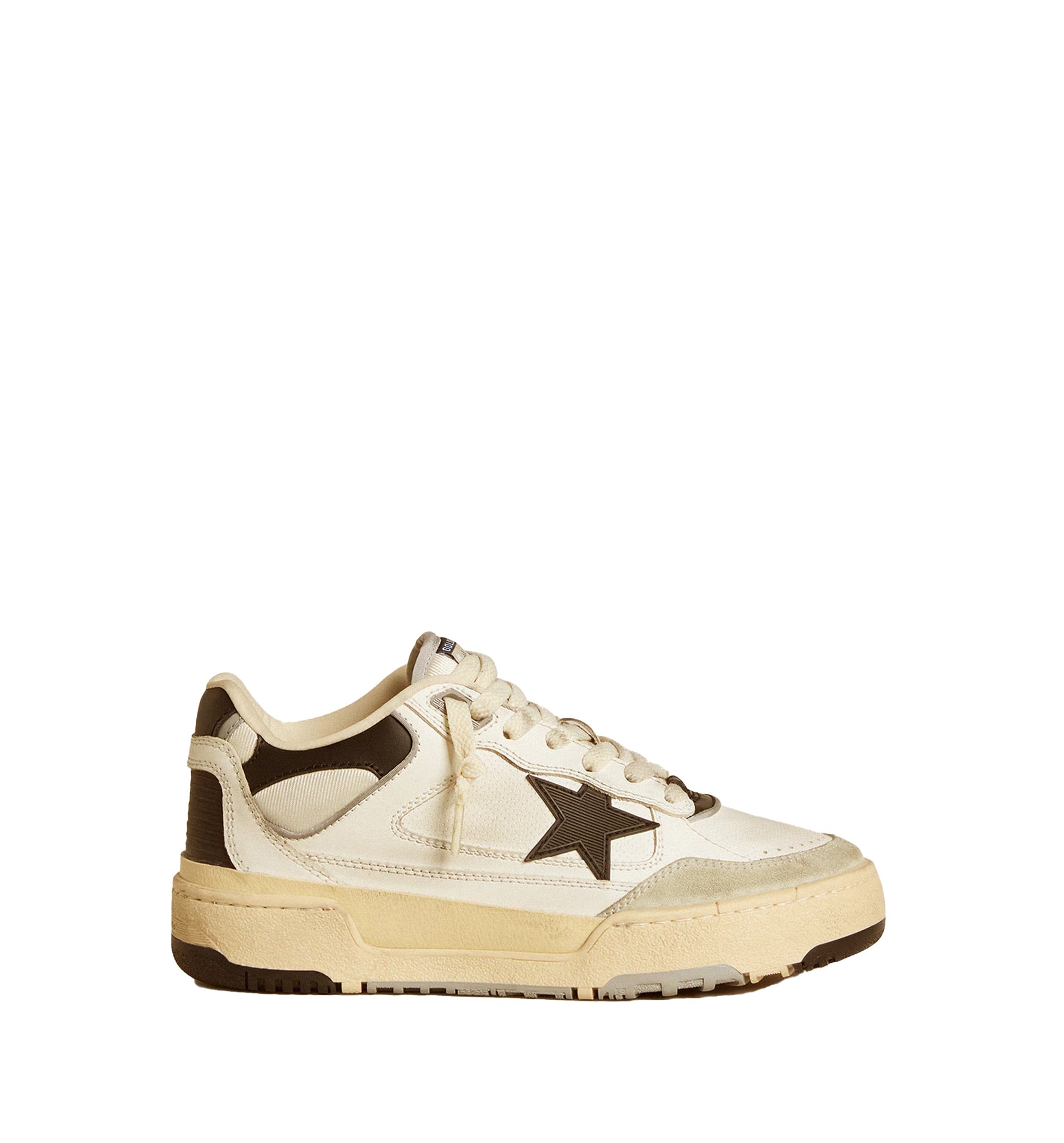 Men’s Forty2 with Black Star and Black Leather Heel Tab