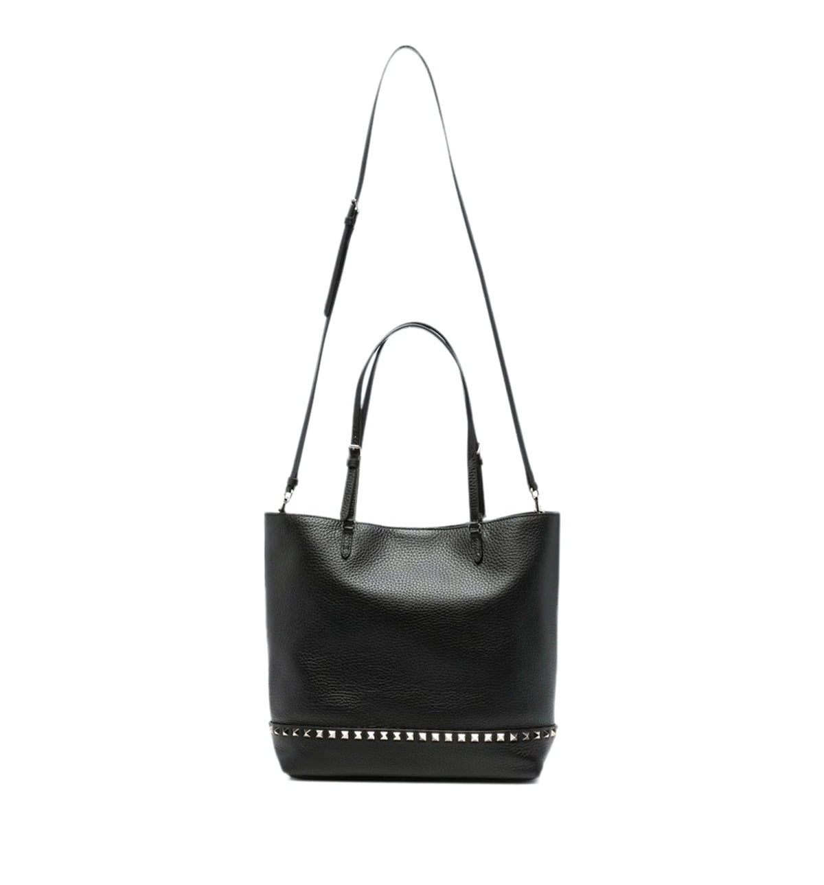 Rockstud medium leather tote bag