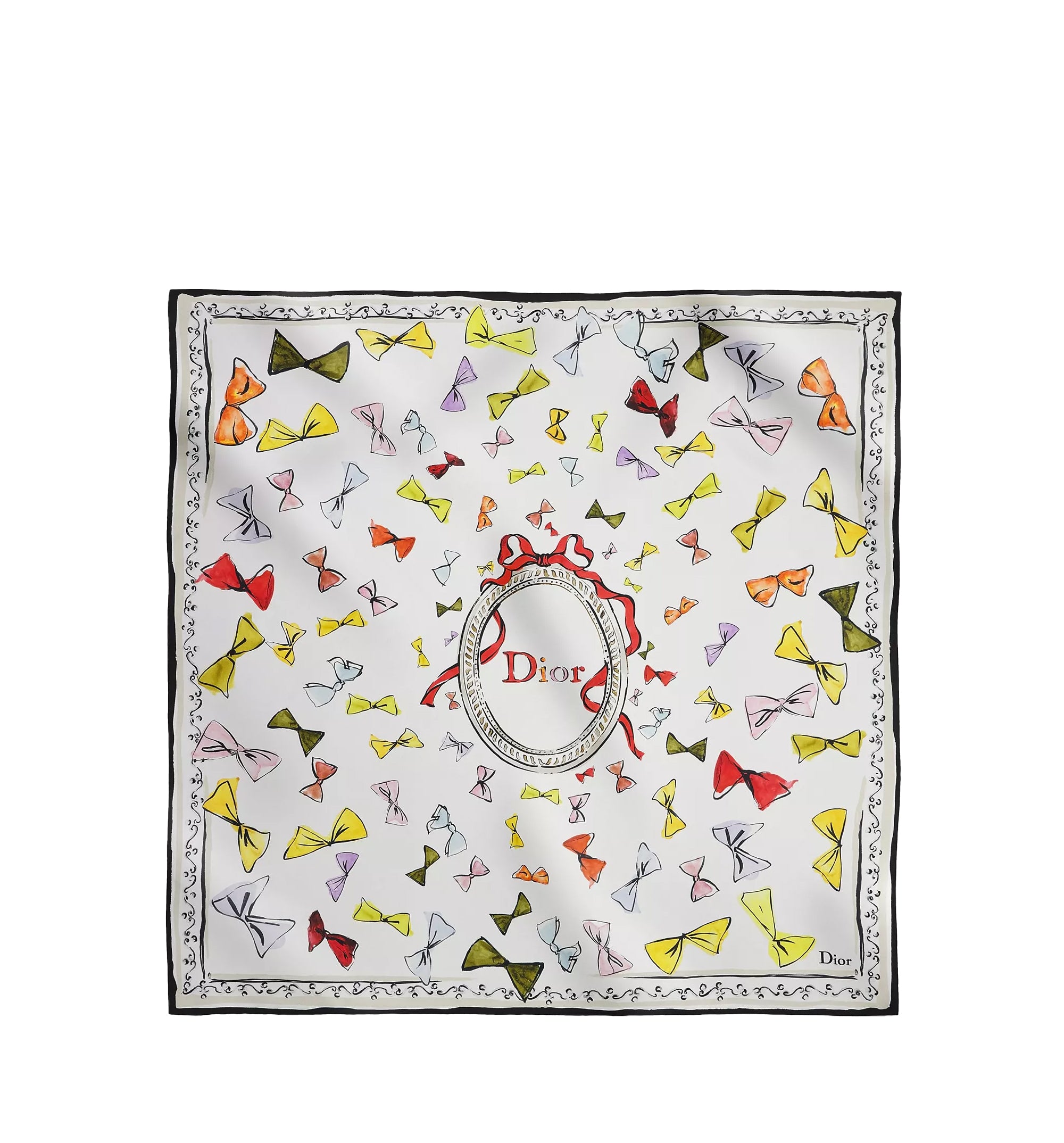 Dioriviera Dior Bows 90 Square Scarf