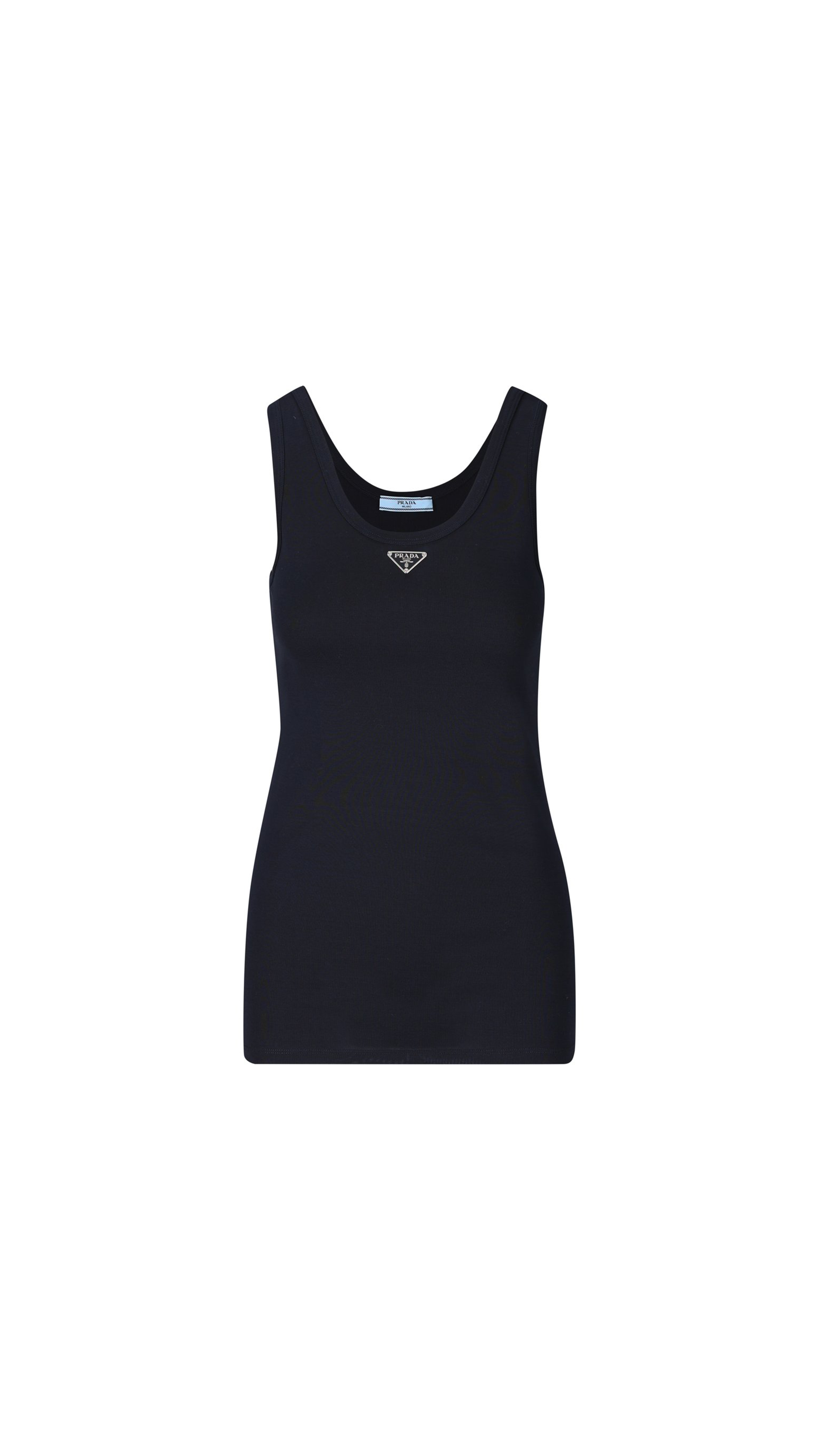 Triangle Logo Tank Top - Navy WRONG PICUTRE - IT IS CROPPED