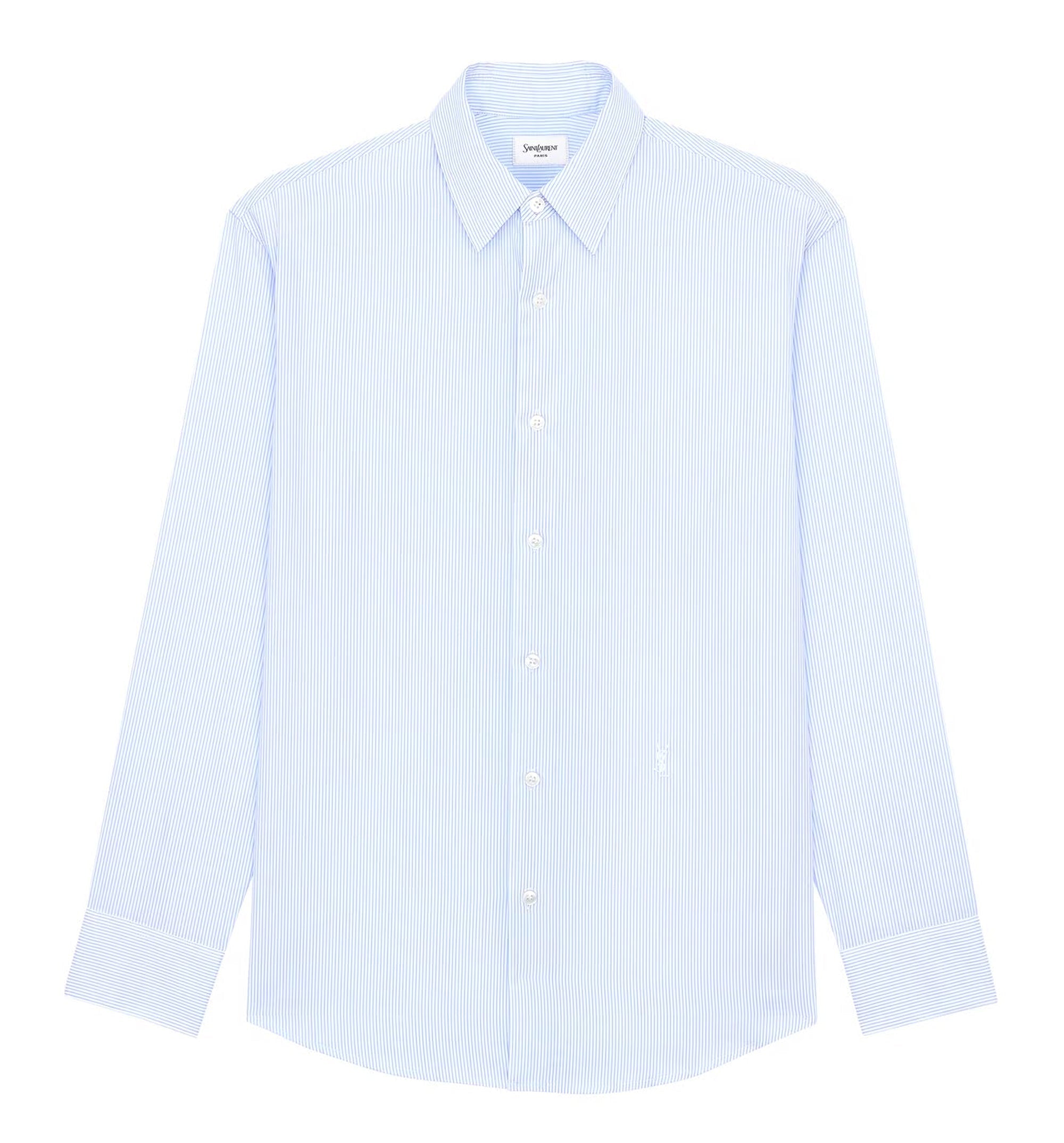 Cassandre Shirt In Striped Cotton Poplin