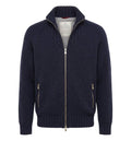 Chunky-knit zip-up Cardigan