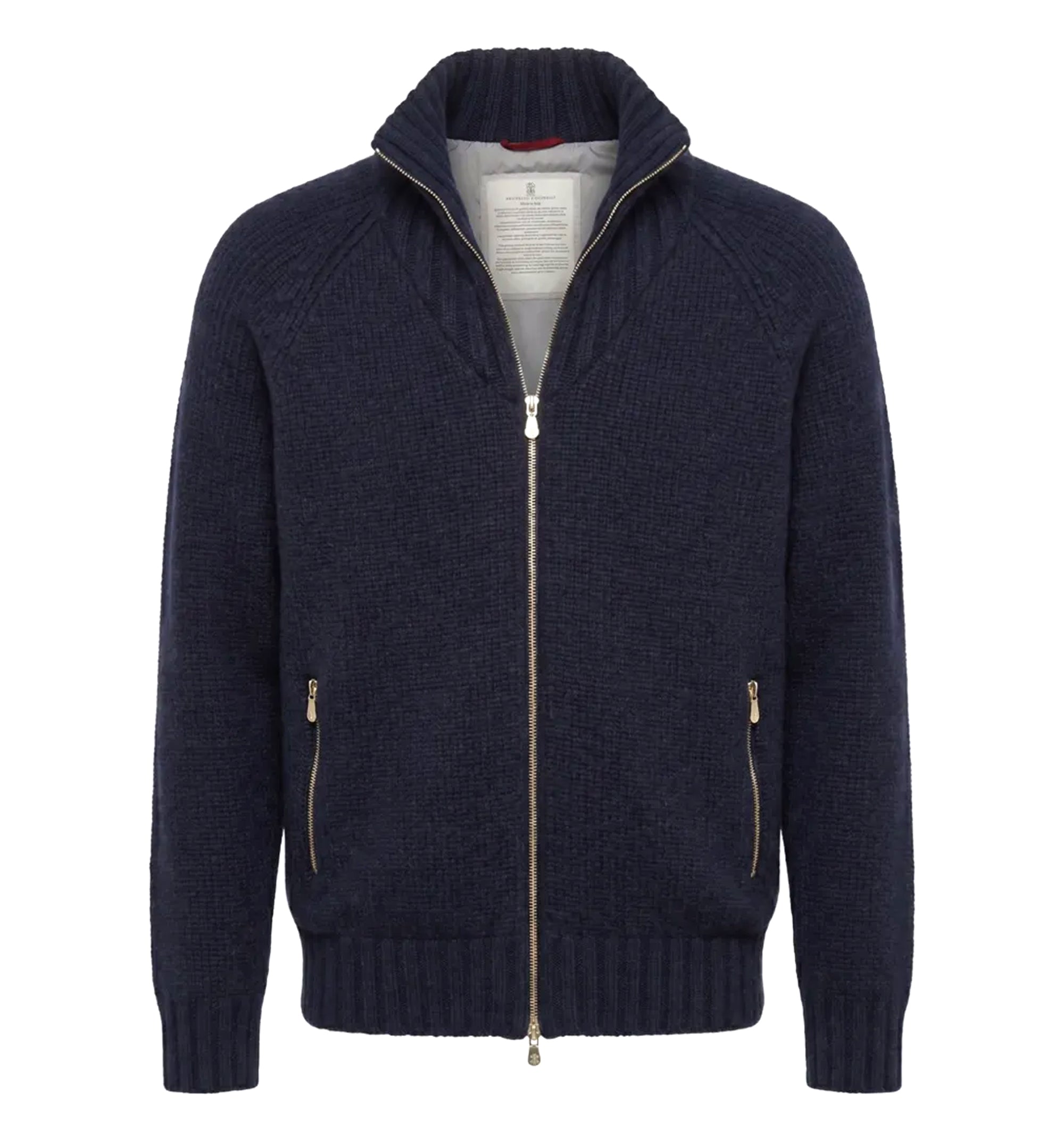 Chunky-knit zip-up Cardigan