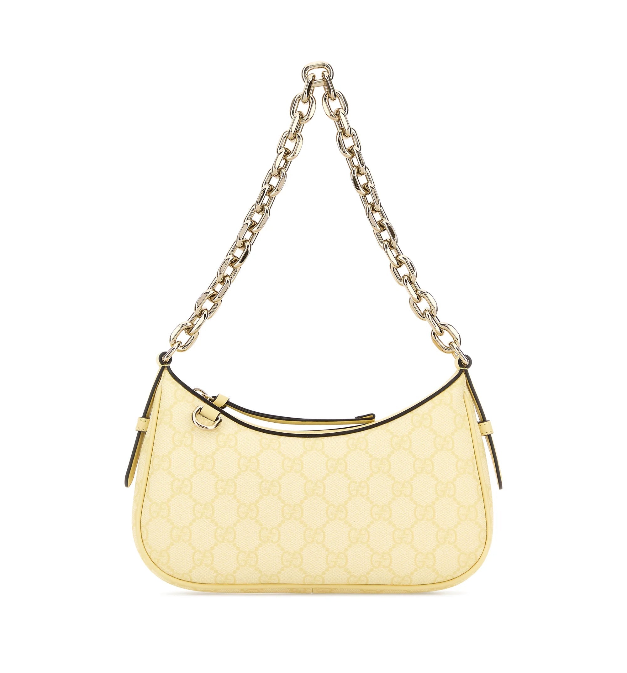 Printed Canvas GG Emblem Shoulder Bag