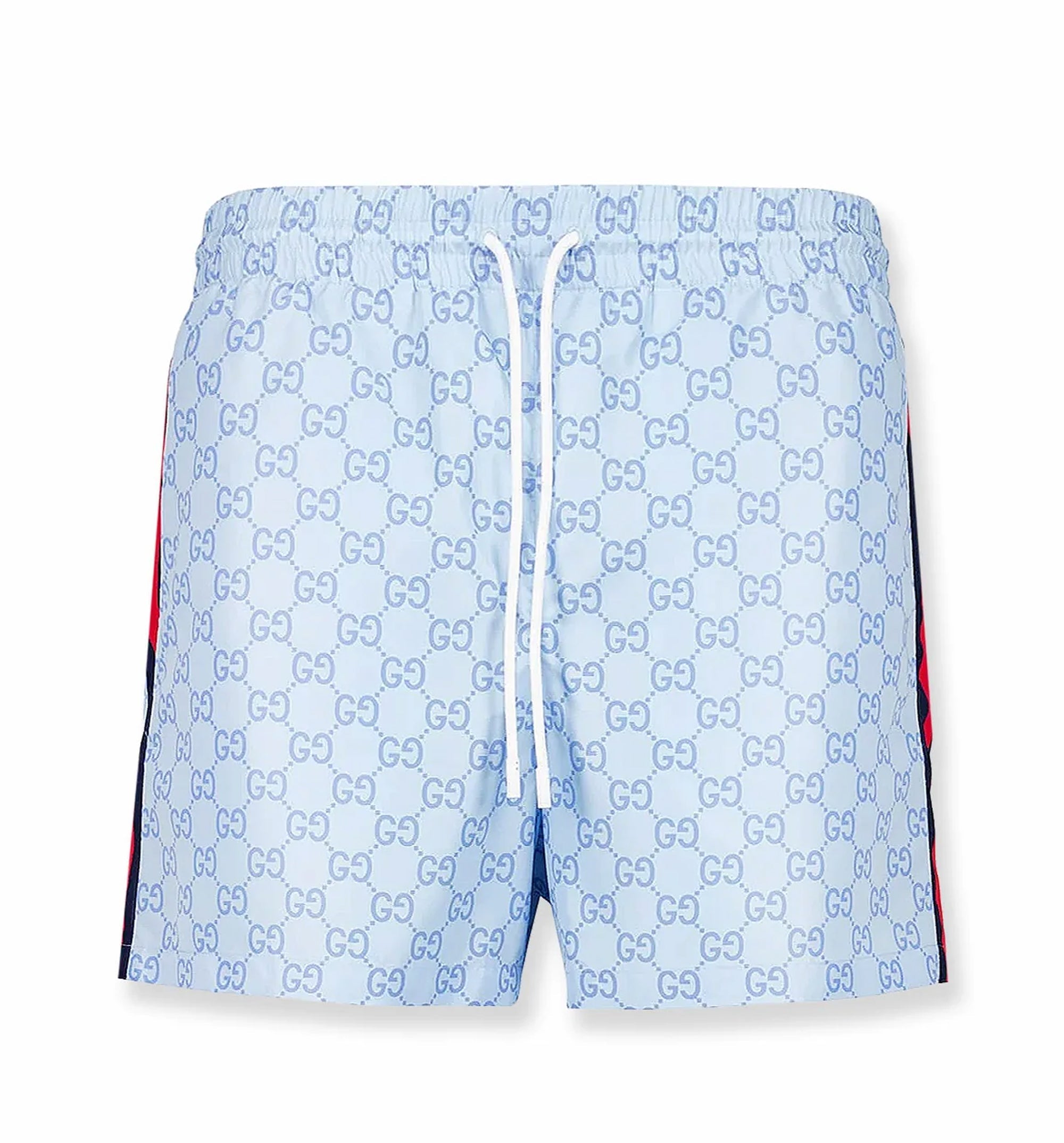 Printed Poplin Tech Swim Shorts