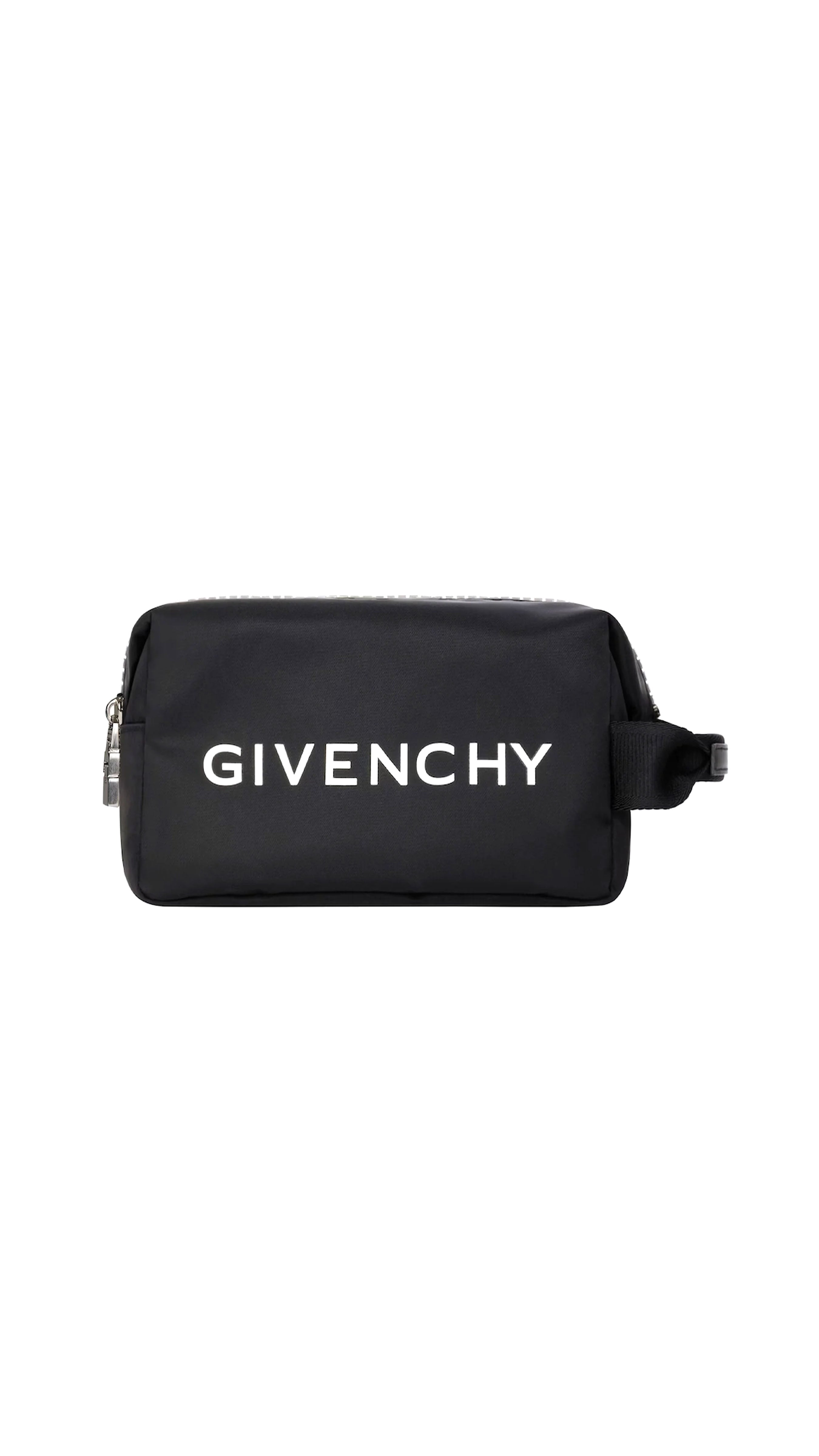 G-zip Toilet Pouch In Nylon - Black G-zip Toilet Pouch In Nylon - Black