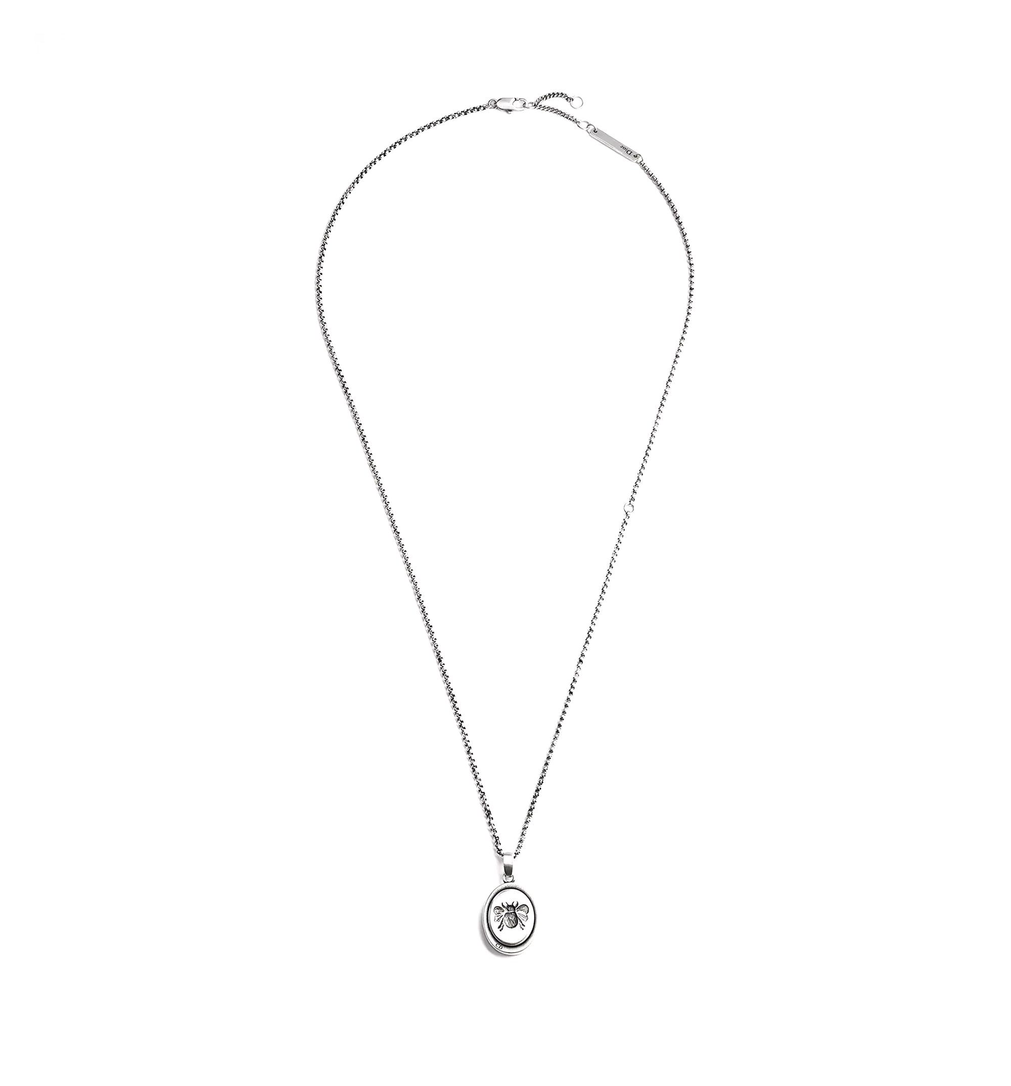 Cameo Bee Necklace