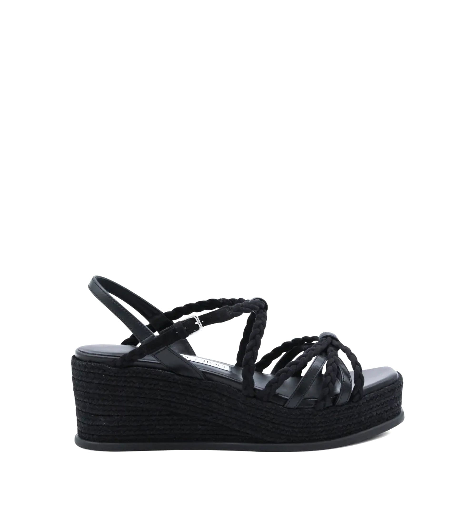 Nyra 60 Braided Platform Espadrilles