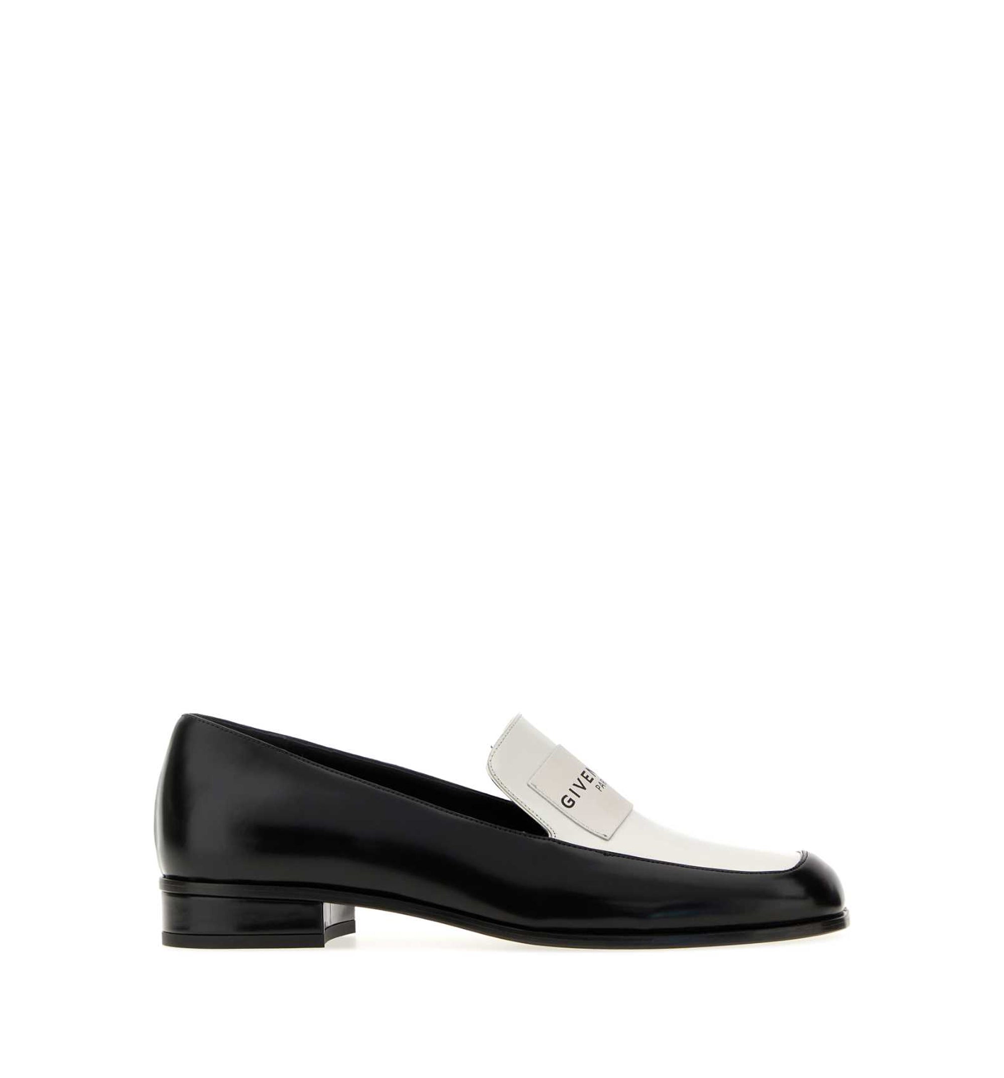 Tux Bicolor Loafers In Leather