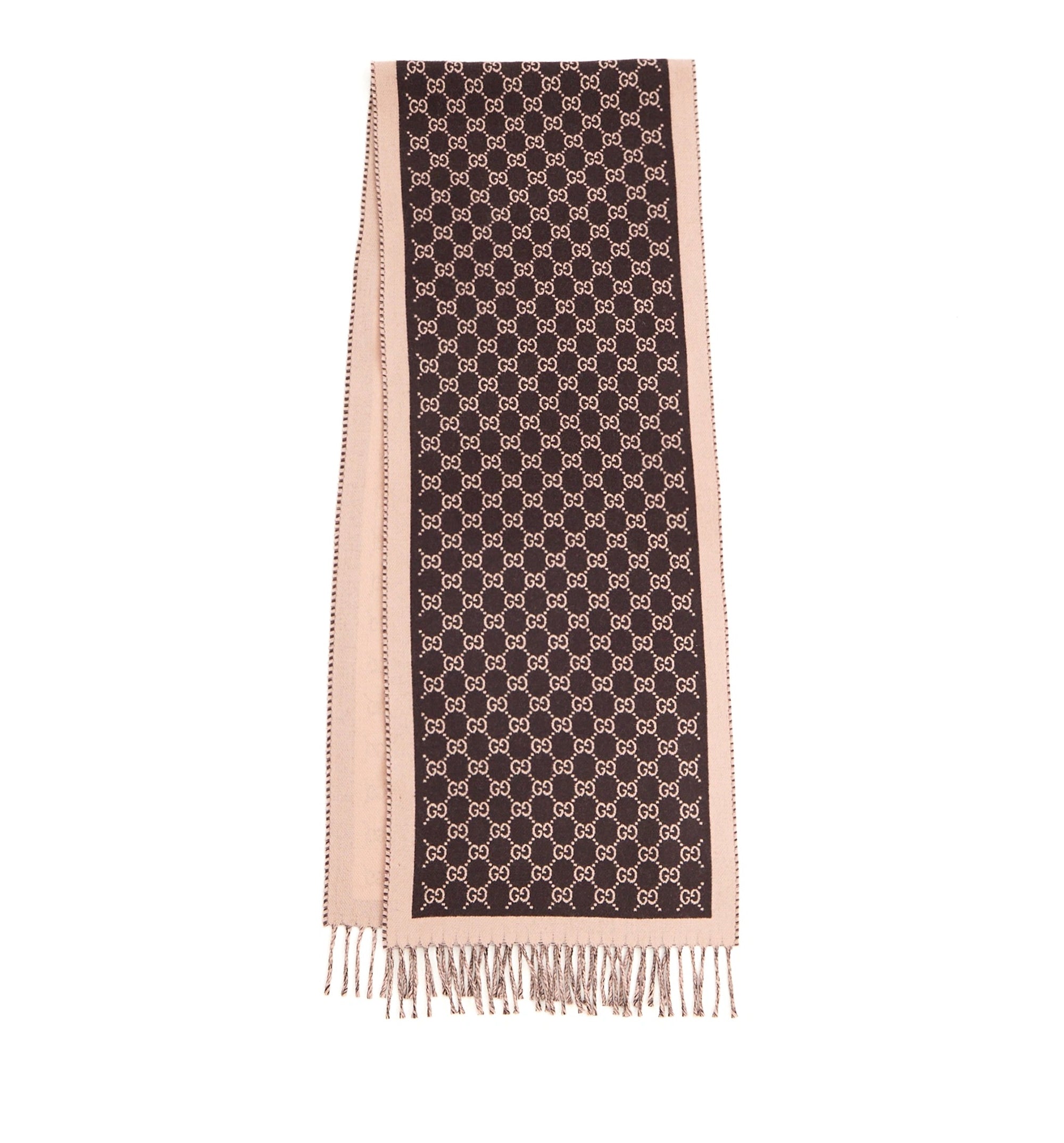 GG wool scarf