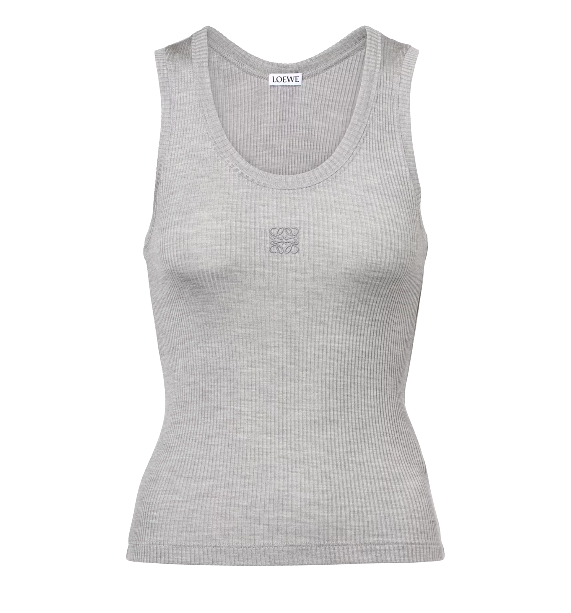Anagram Tank Top in Silk