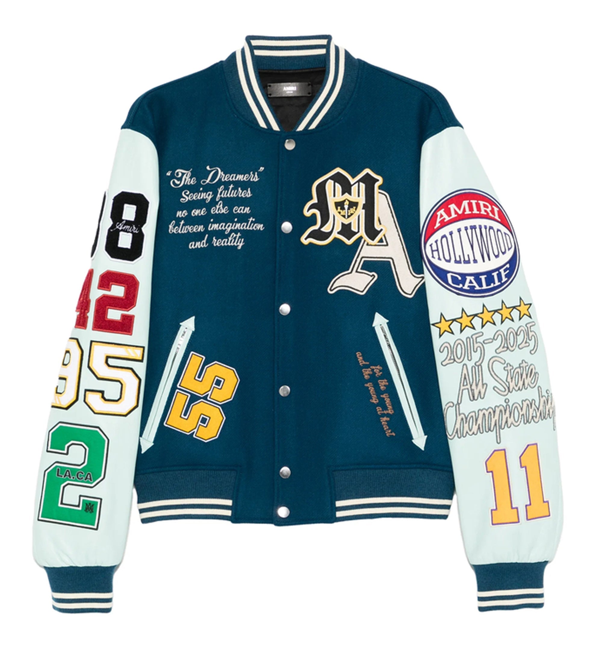 Appliqué Bomber Jacket