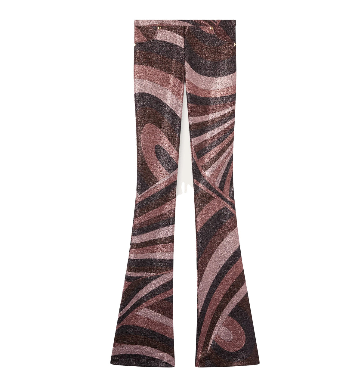 Iride Print Lurex Pants