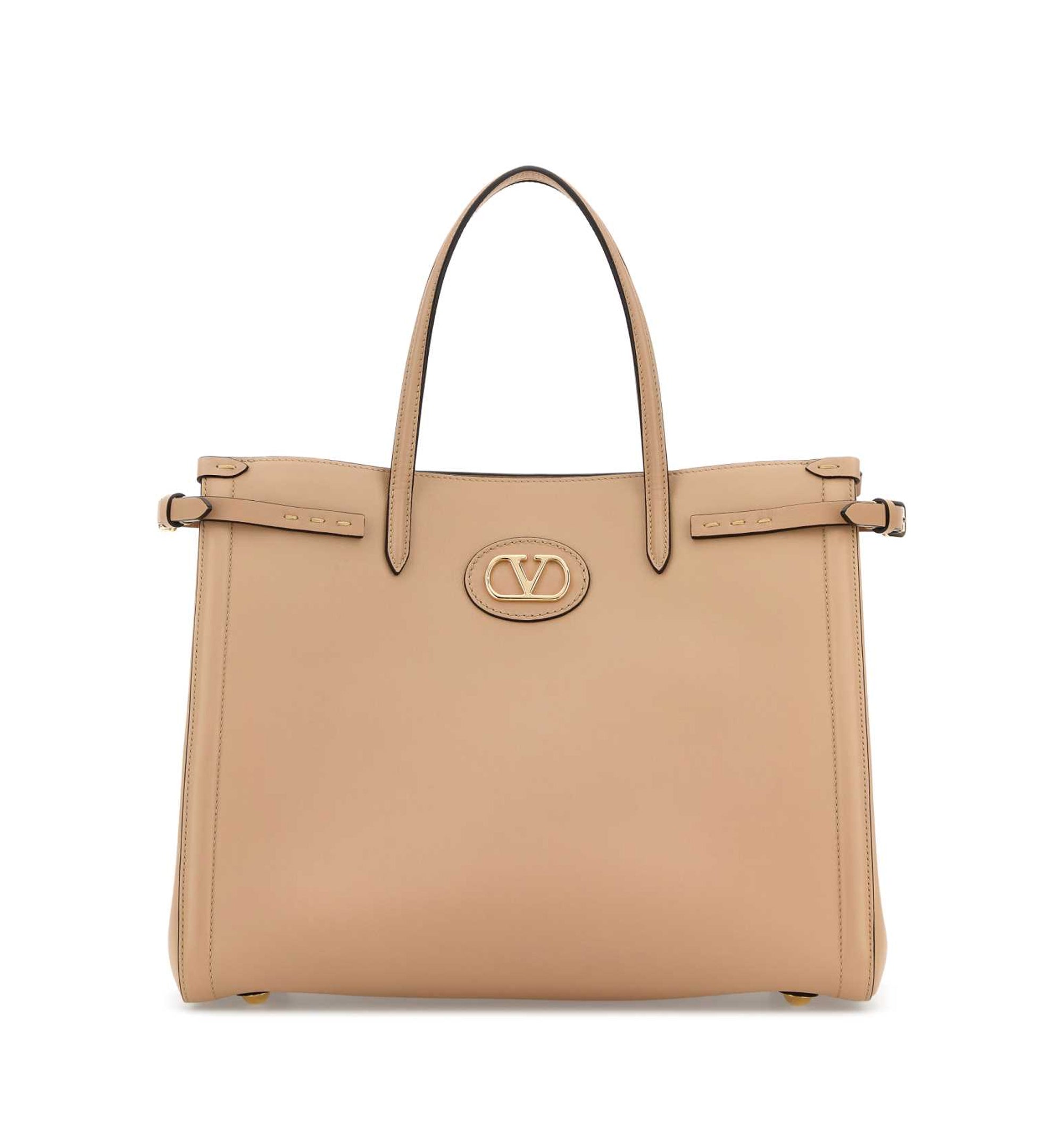 Antibes Medium Leather Shopping Bag