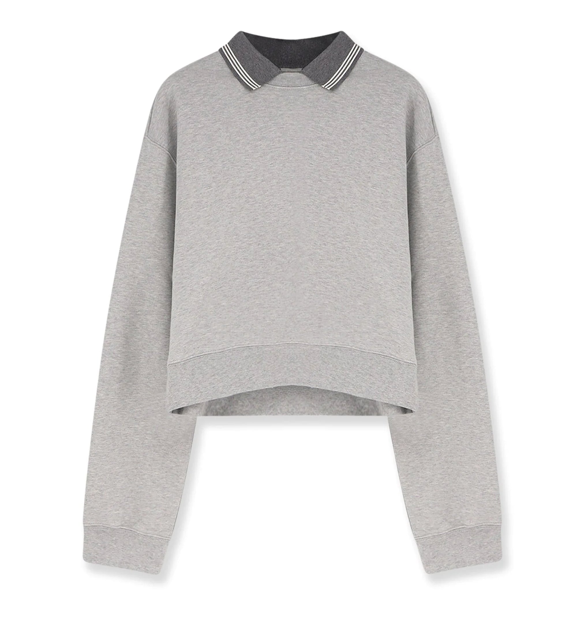 Embroidered Logo Cotton Sweatshirt