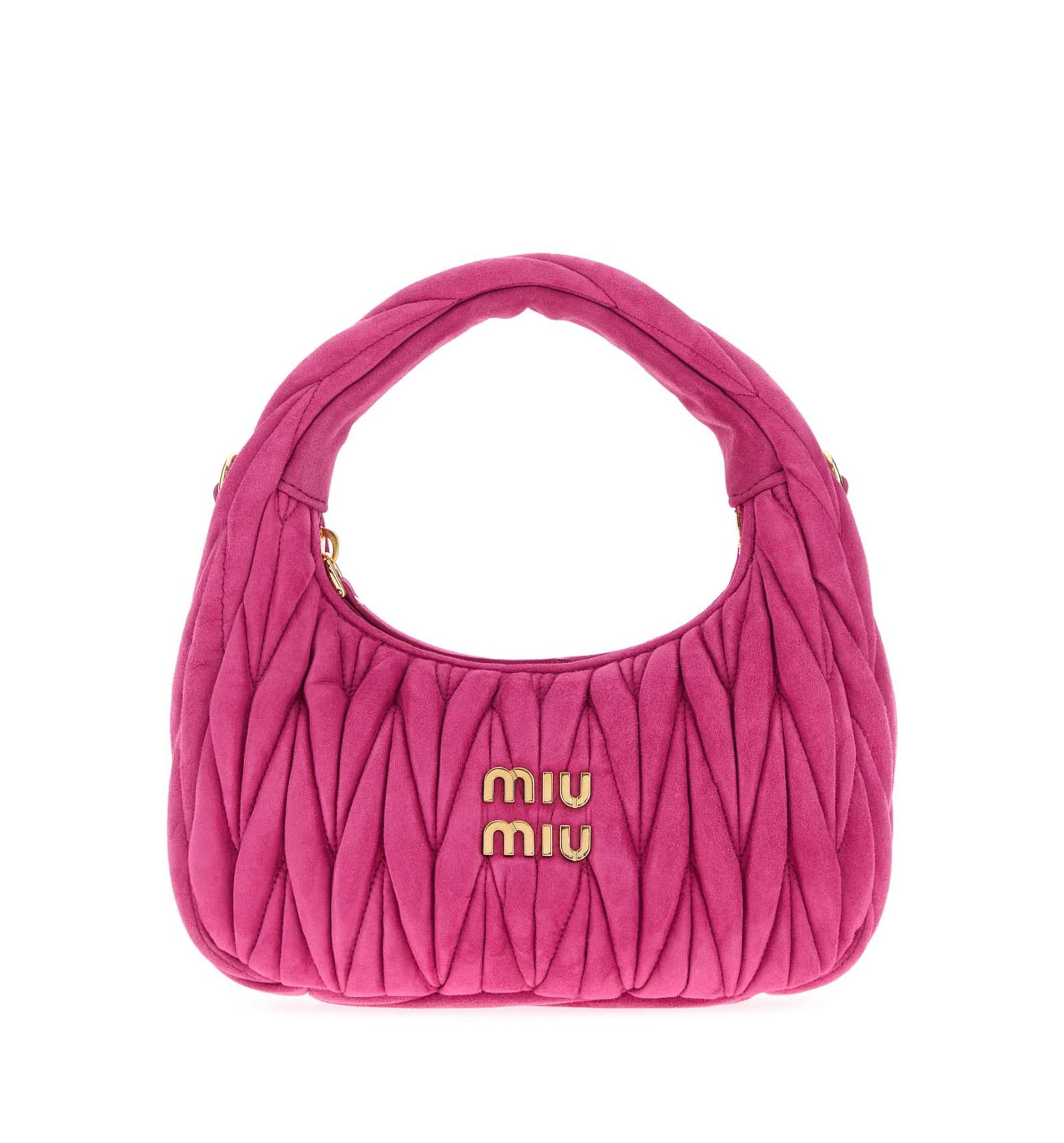 Wander Matelassé Suede Bag