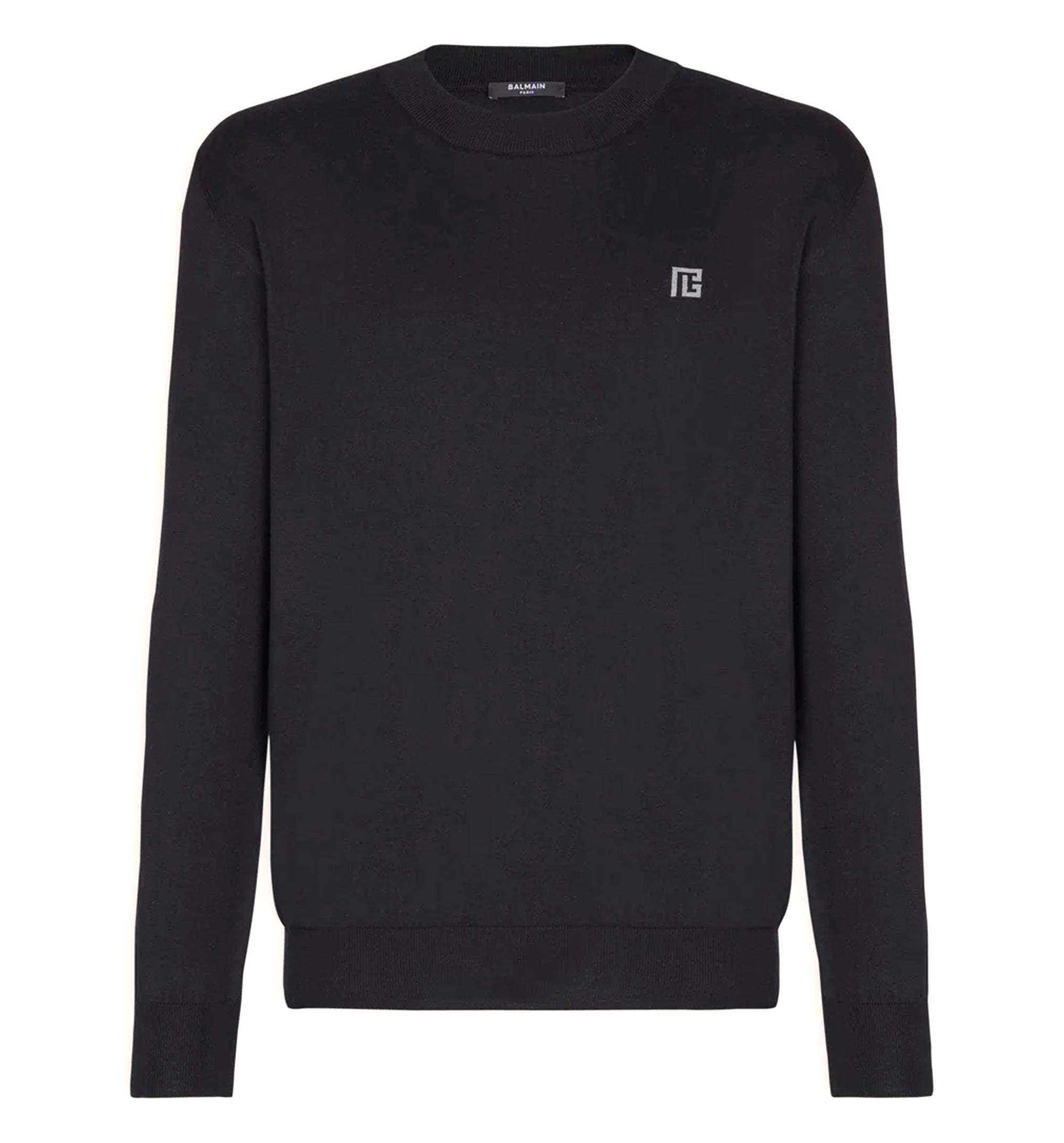 Fine silk and cotton jumper