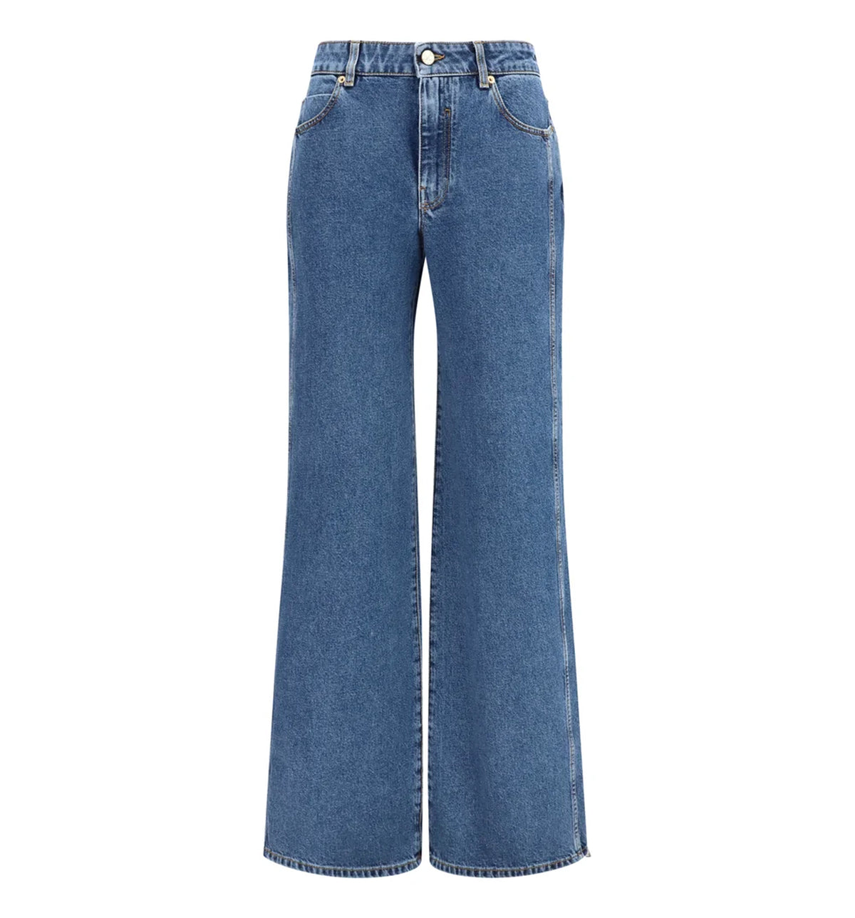 Straight wide-leg Jeans