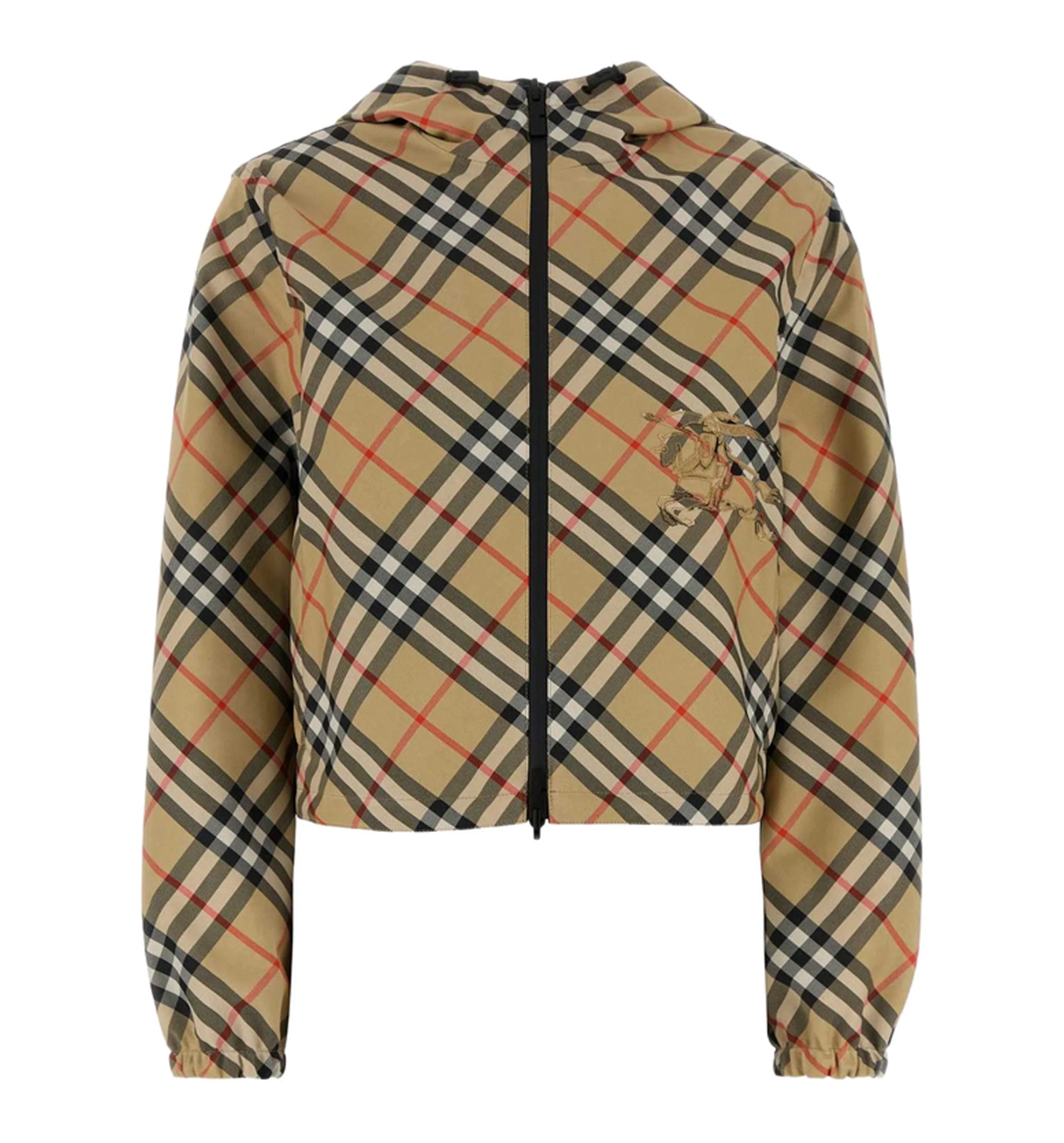 Reversible Hooded Twill Jacket