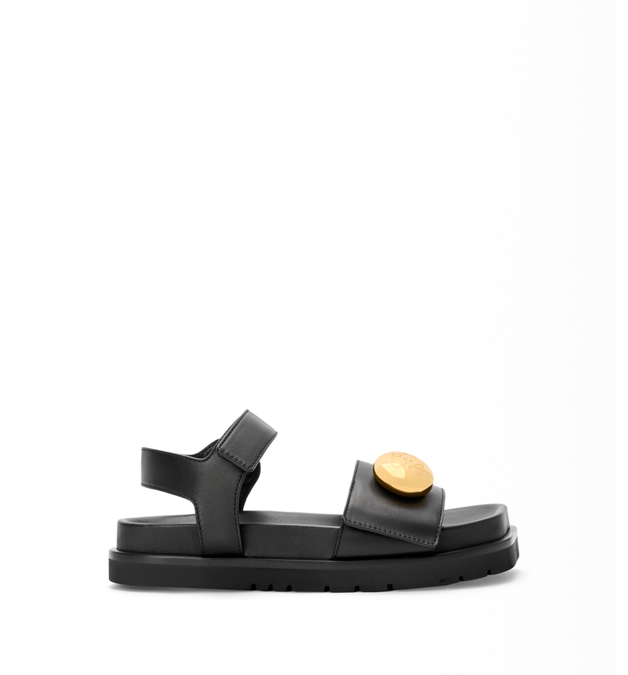Pebble Fussbett Sandal in Soft Calfskin