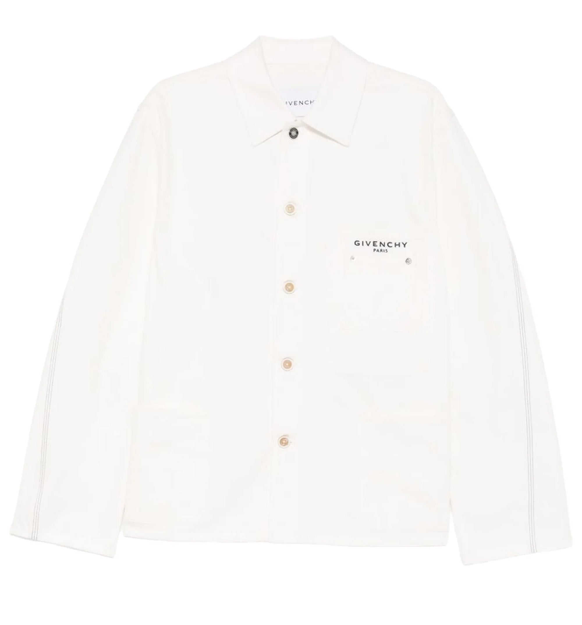 Couture Seam Jacket In Denim Embroidered GIVENCHY Paris