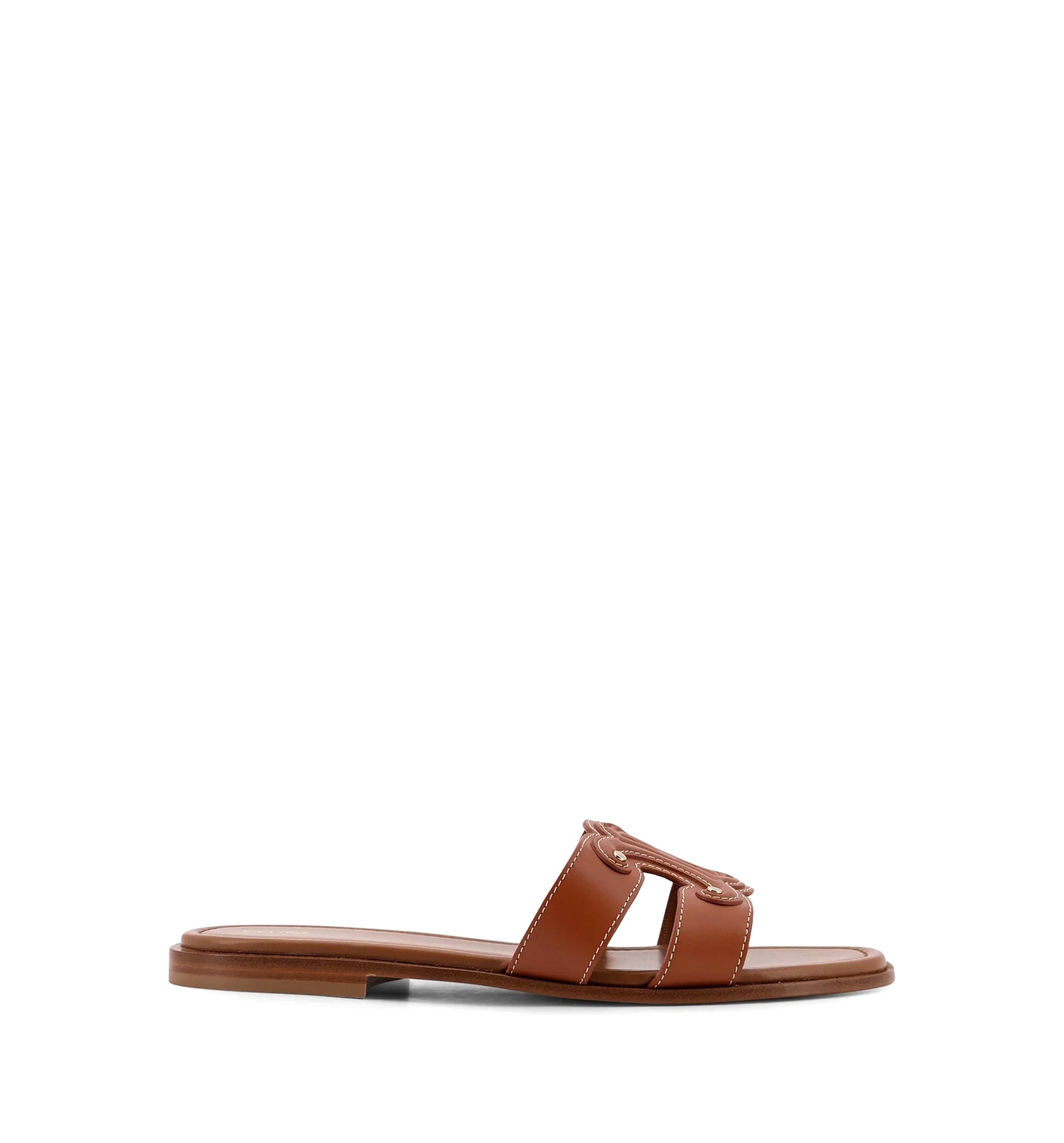 Celine Marina Mule In Calfskin