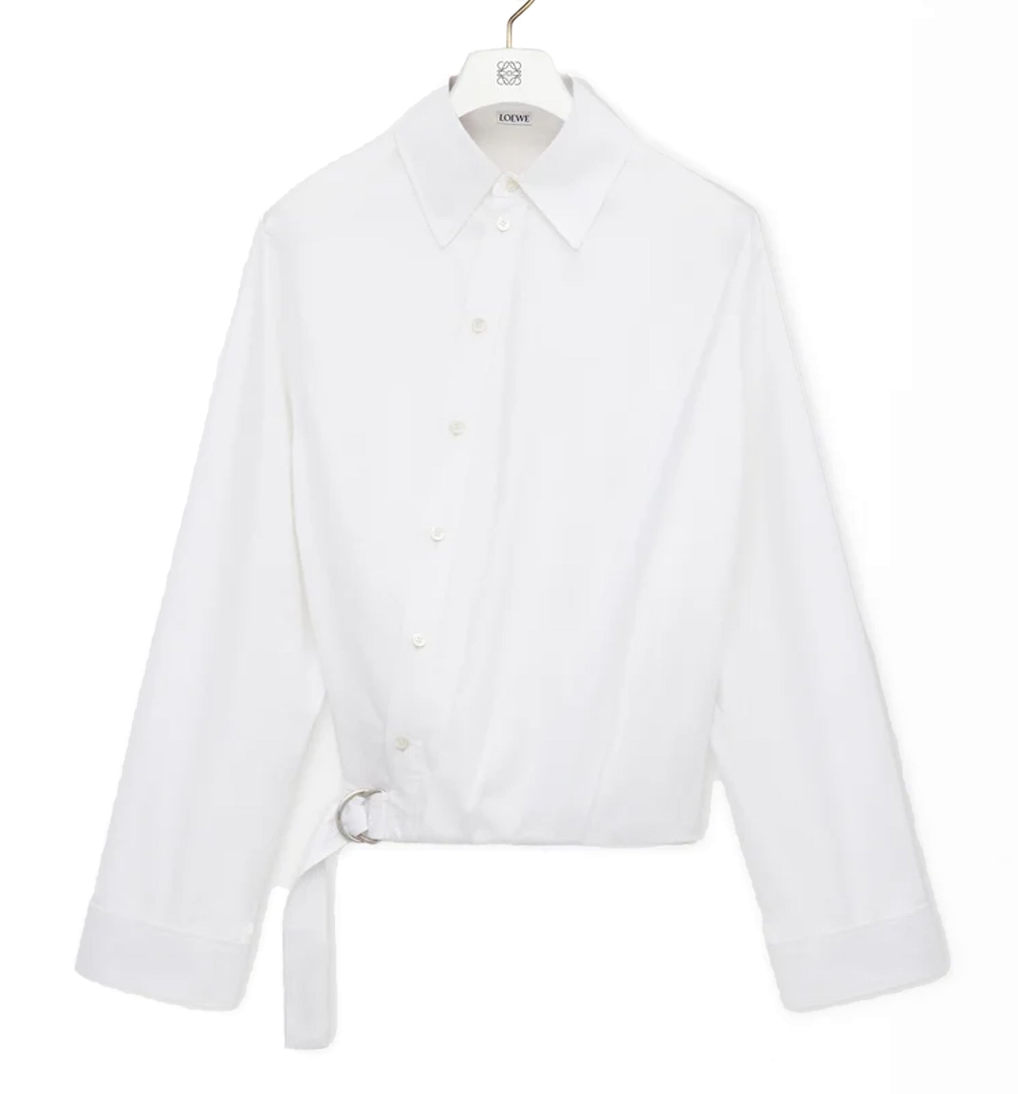 Draped Shirt In Cotton