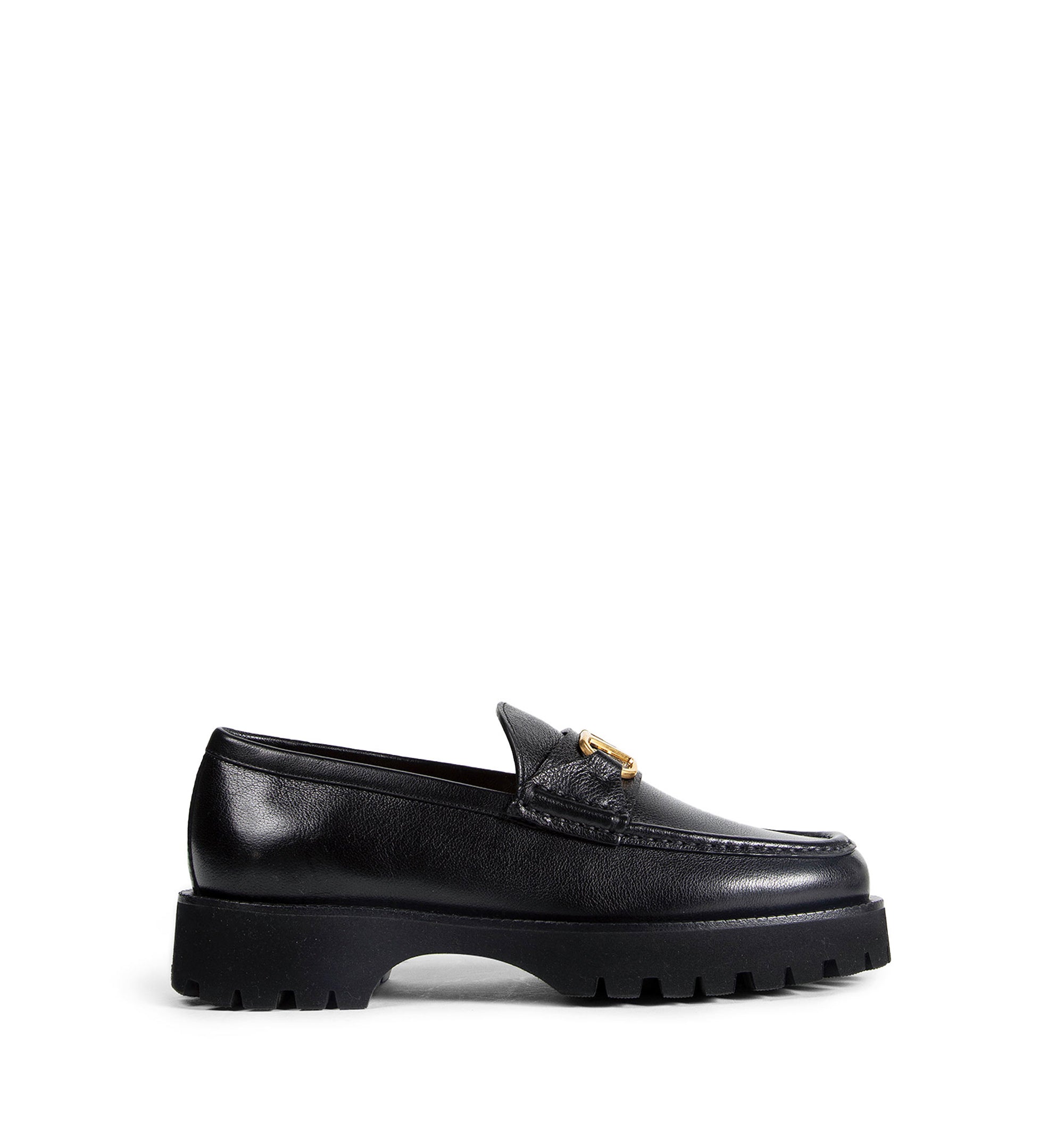 VLogo Signature Loafer in Buffalo Leather