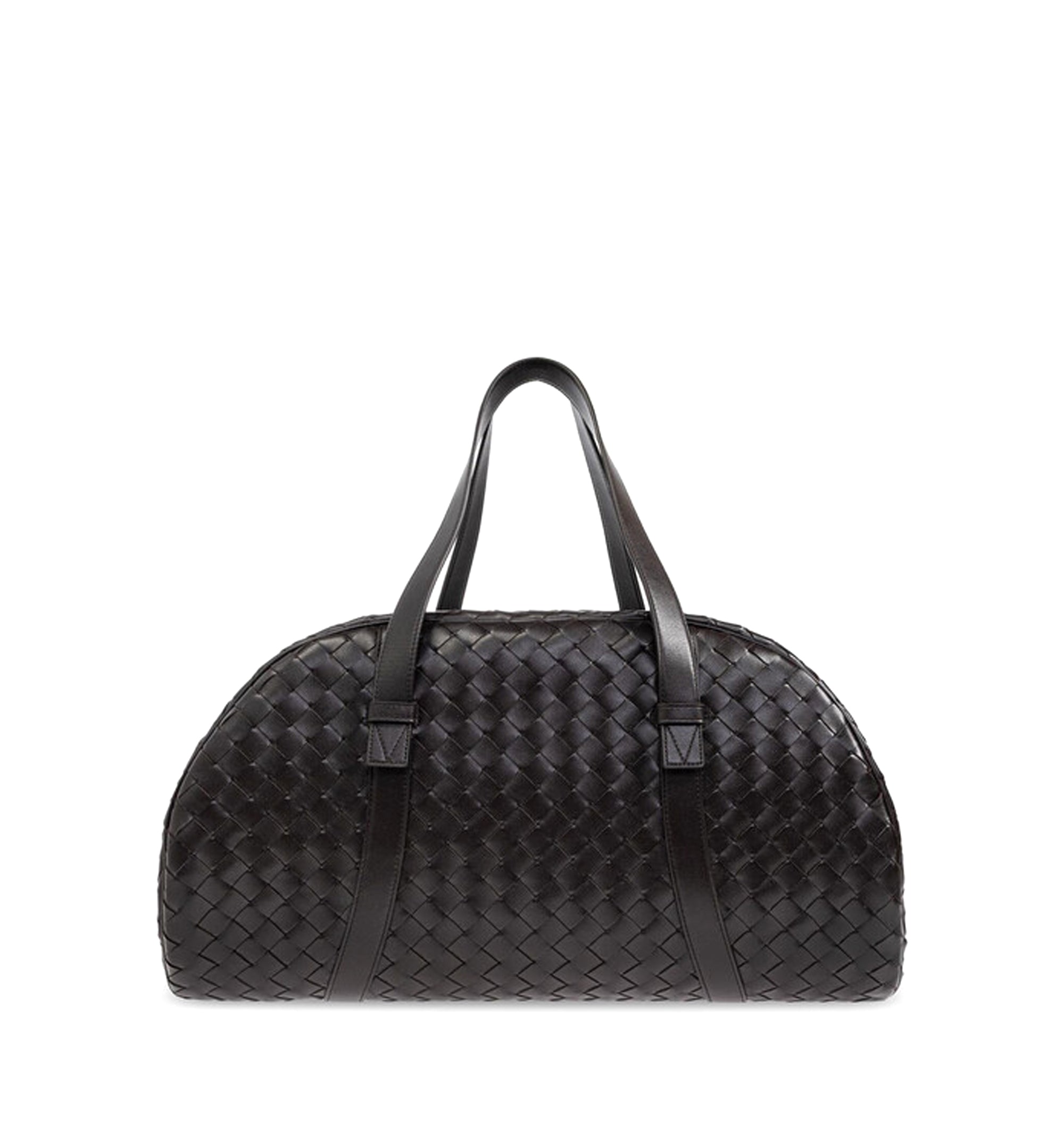 Intrecciato Leather Travel Bag